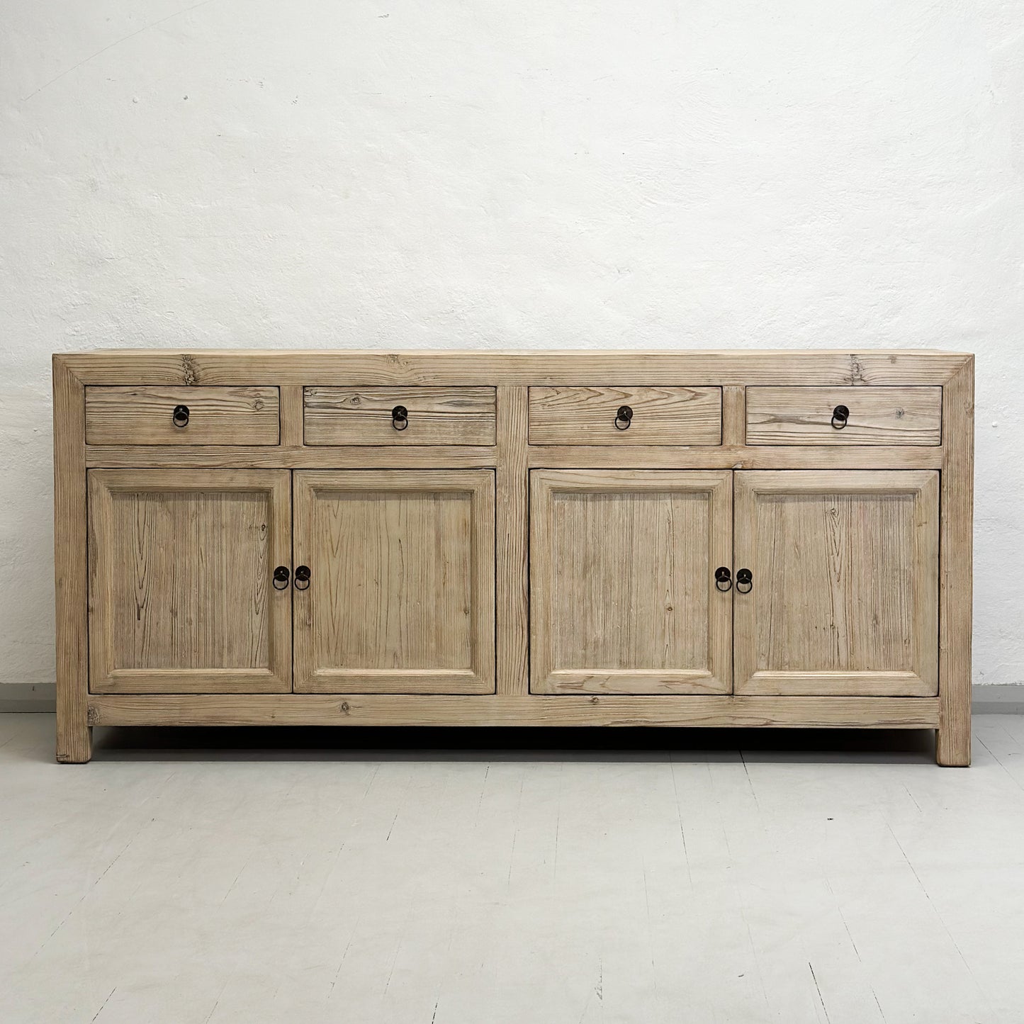 4 Drawer Simple Rustic Sideboard