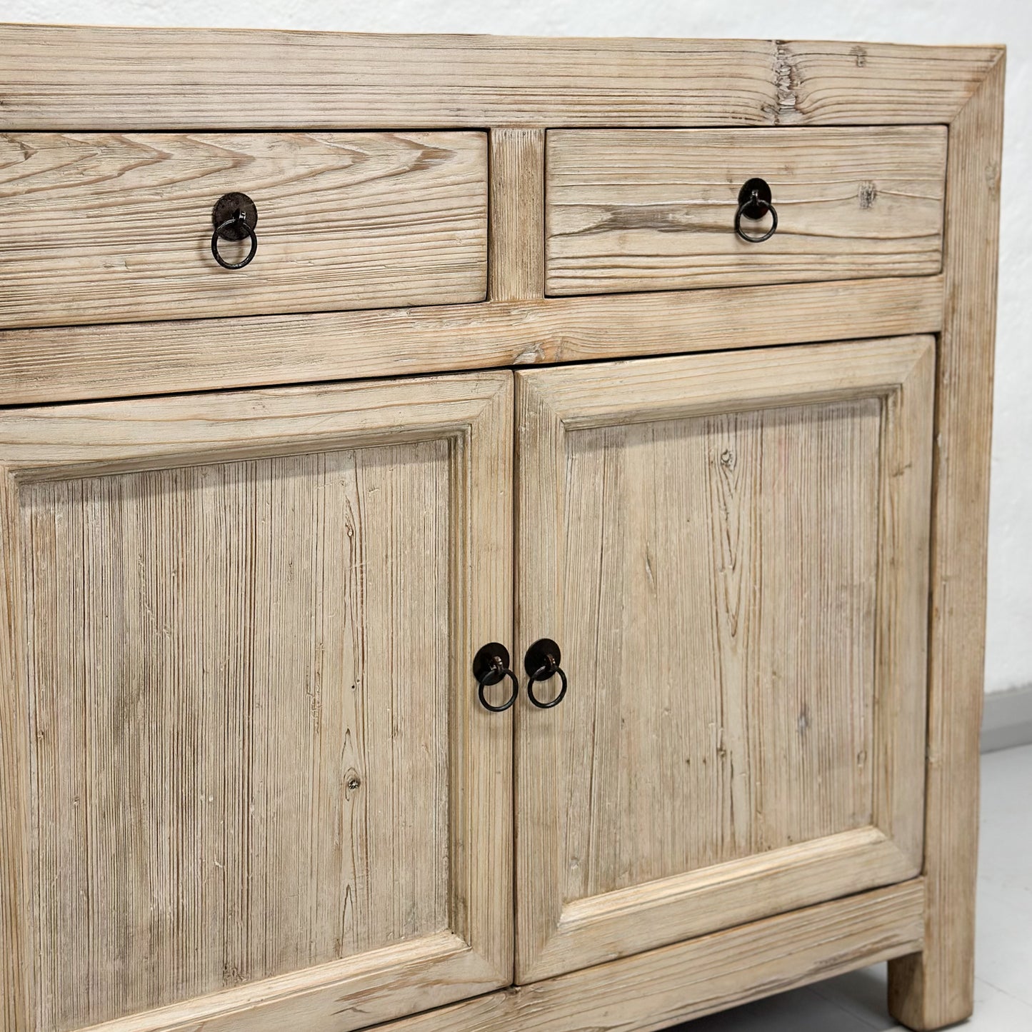 4 Drawer Simple Rustic Sideboard