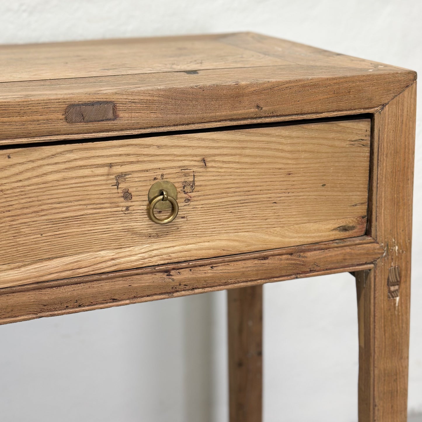 2 Drawer Raw Console Table