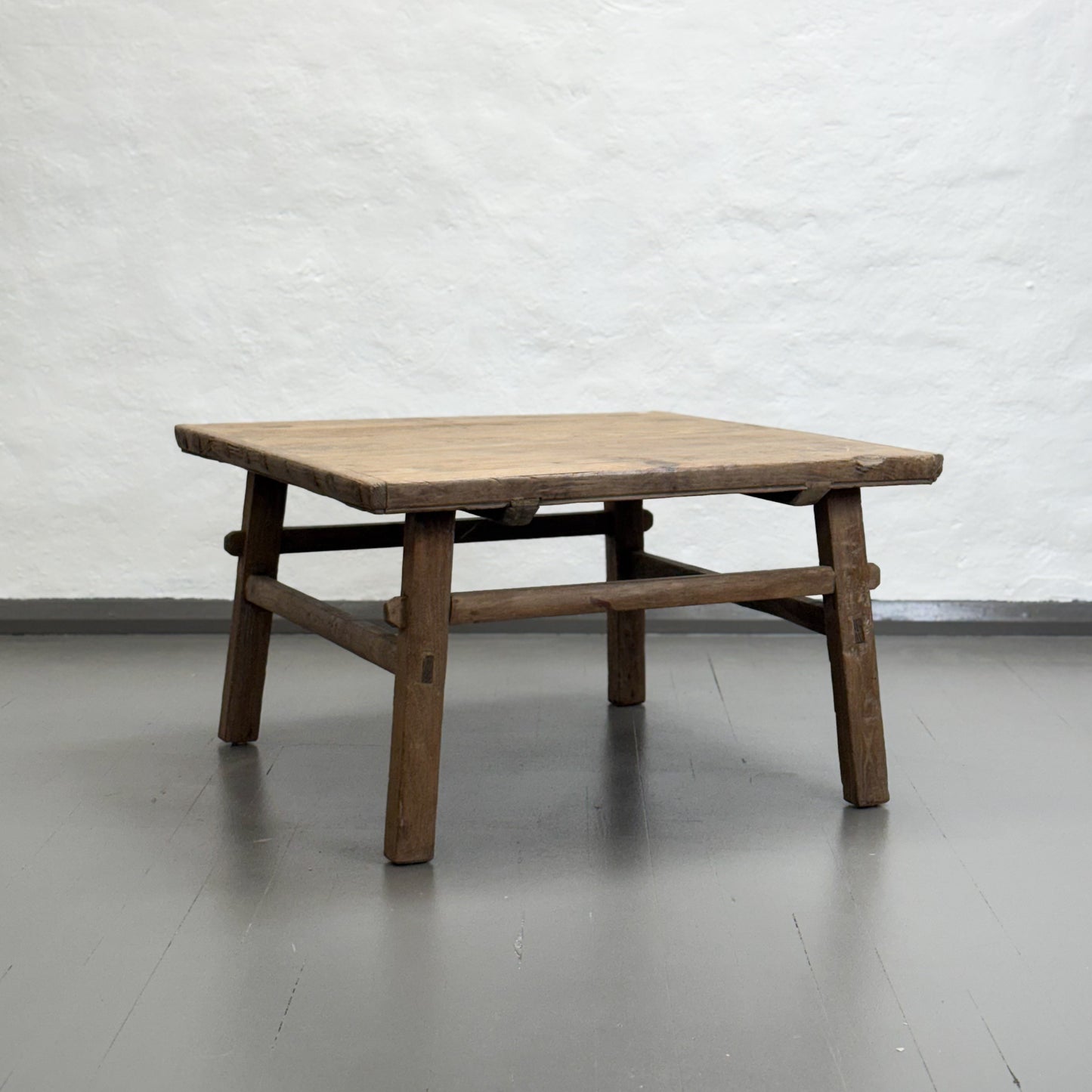 Rustic Square Elm Coffee Table