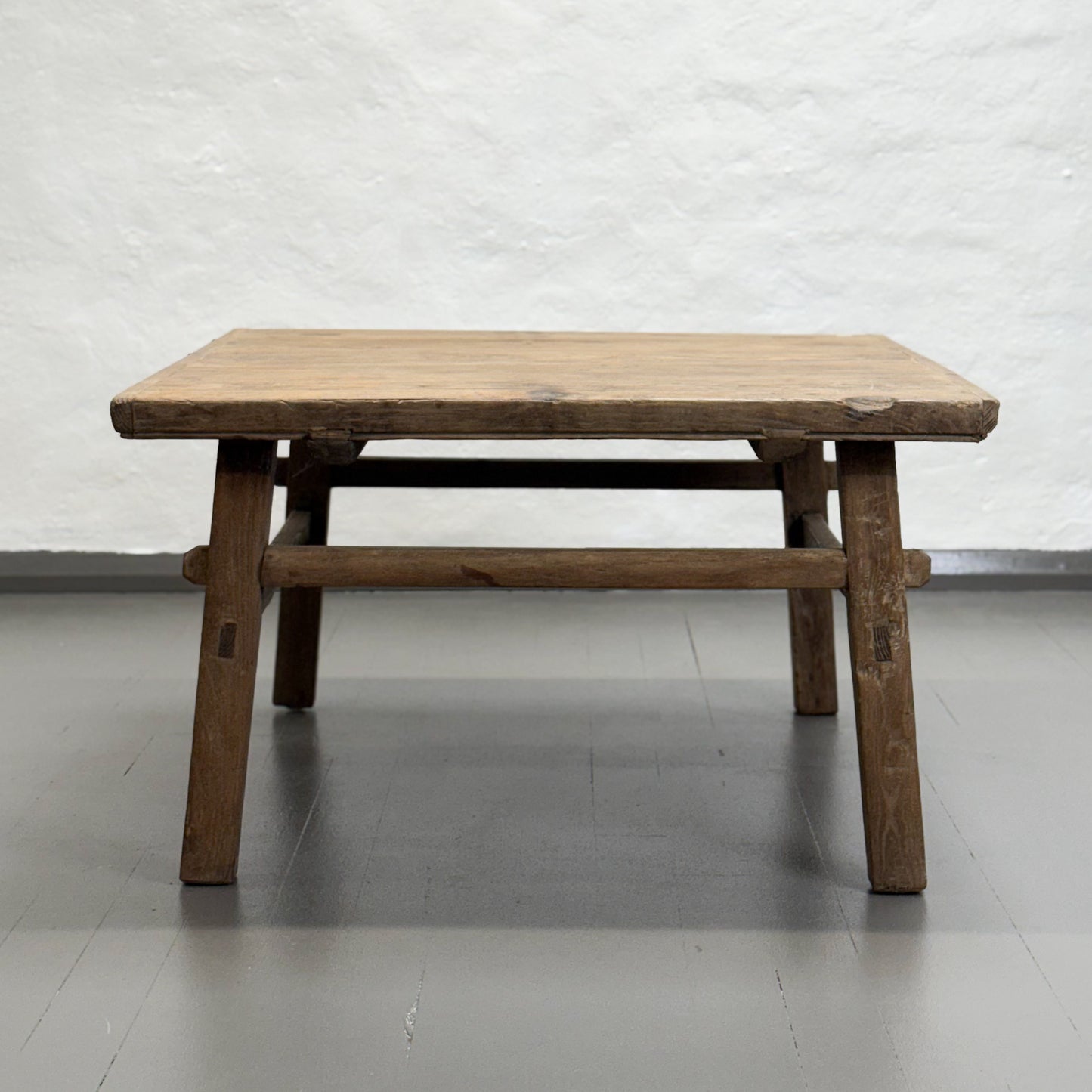 Rustic Square Elm Coffee Table