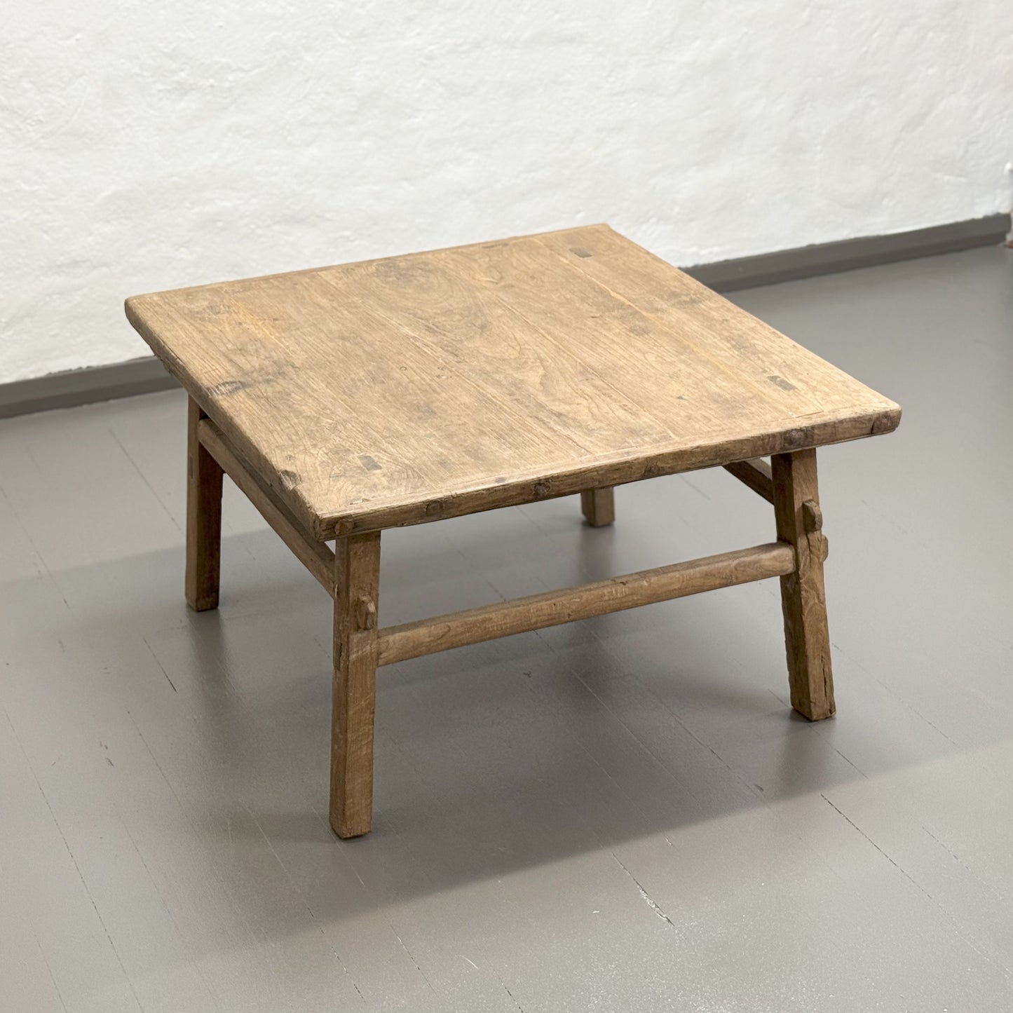 Rustic Square Elm Coffee Table