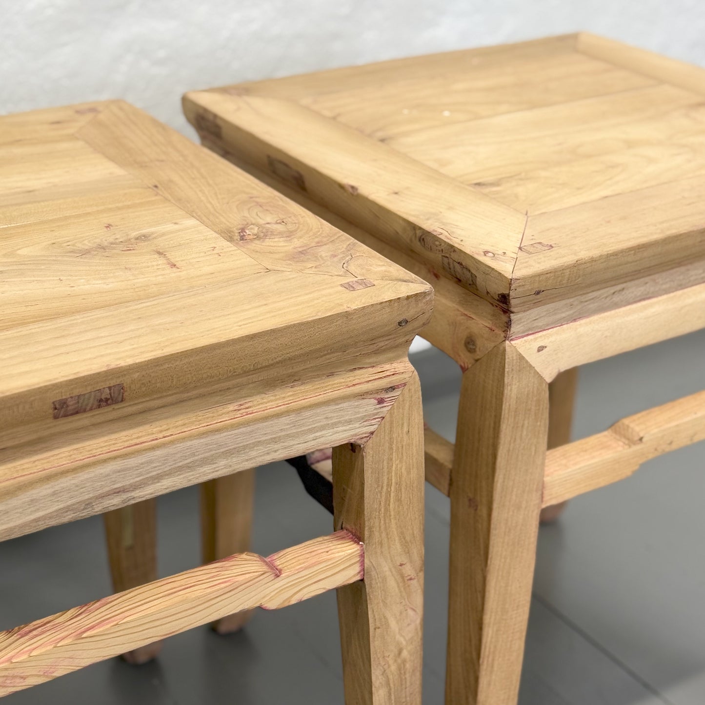 Raw Elm Side Table I