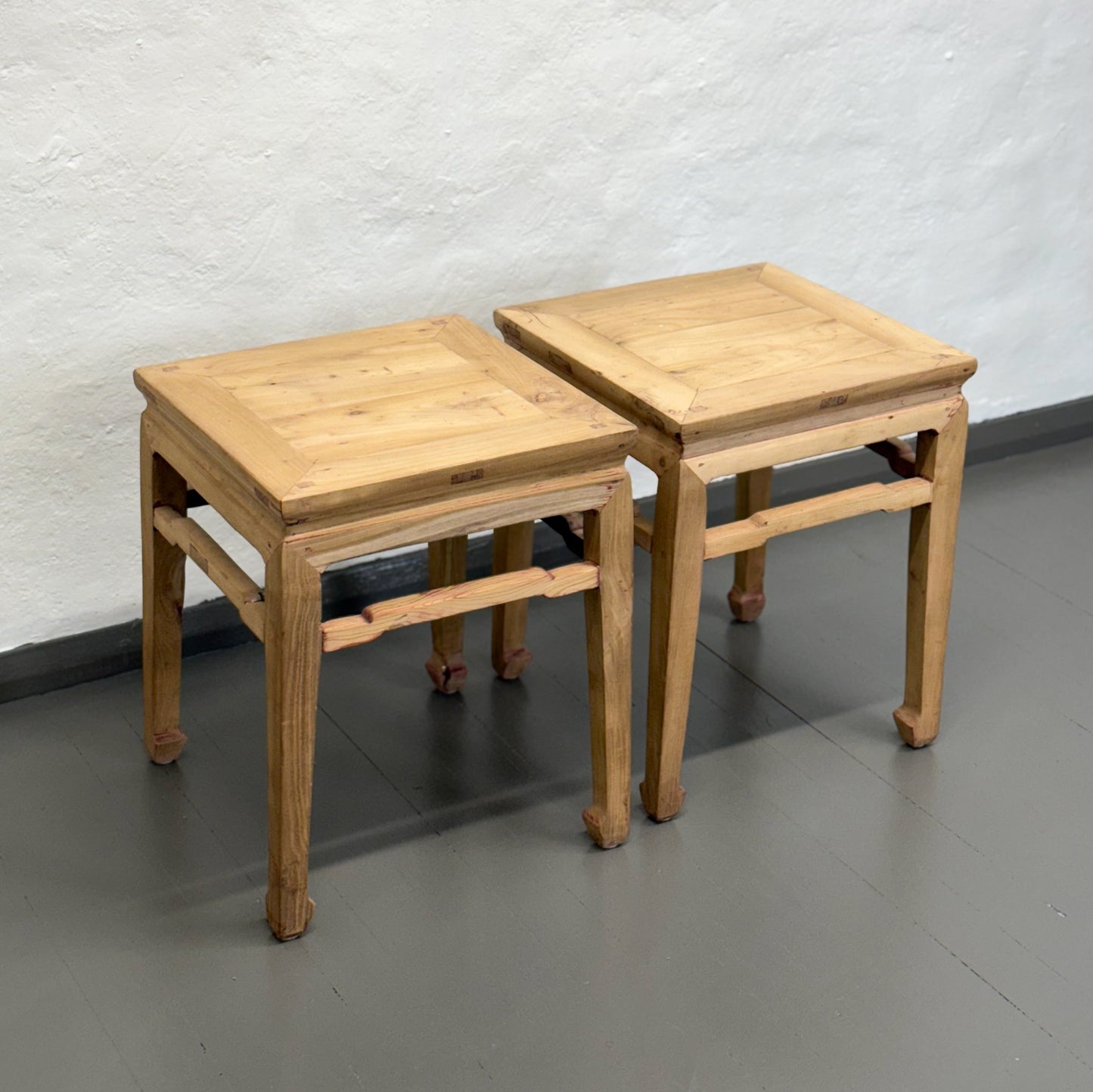 Raw Elm Side Table I