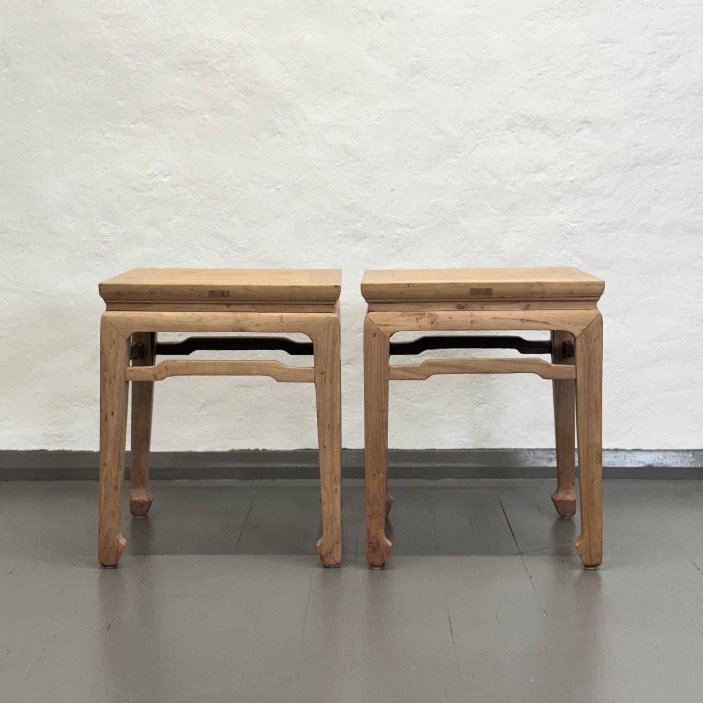Raw Elm Side Table II