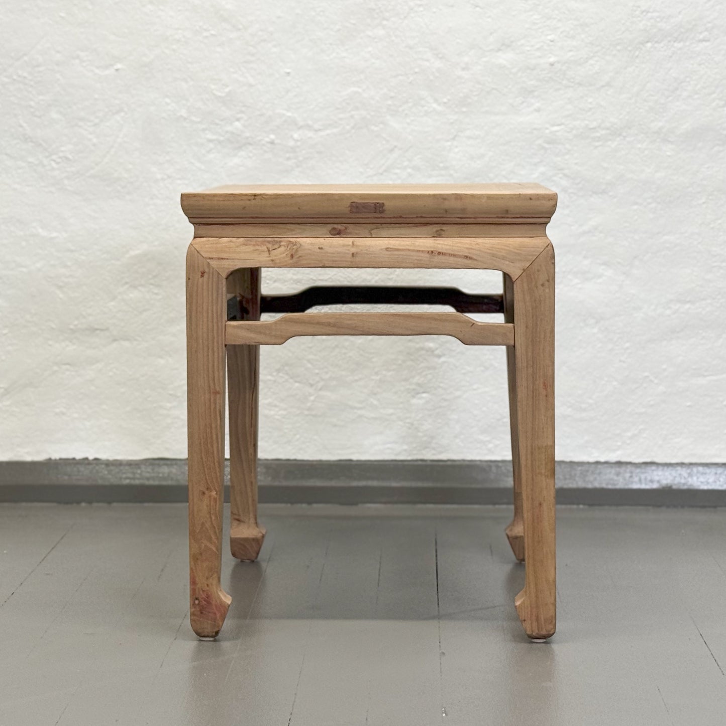 Raw Elm Side Table II