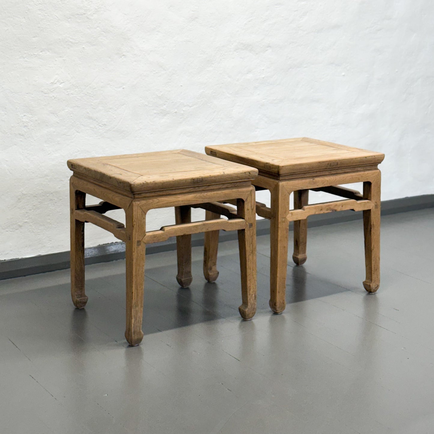 Raw Elm Side Table III