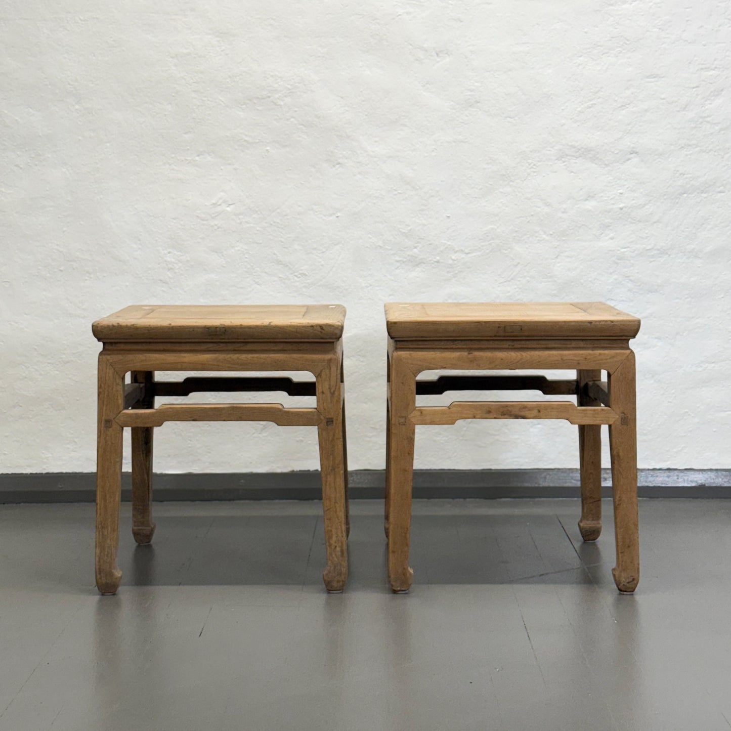 Raw Elm Side Table III