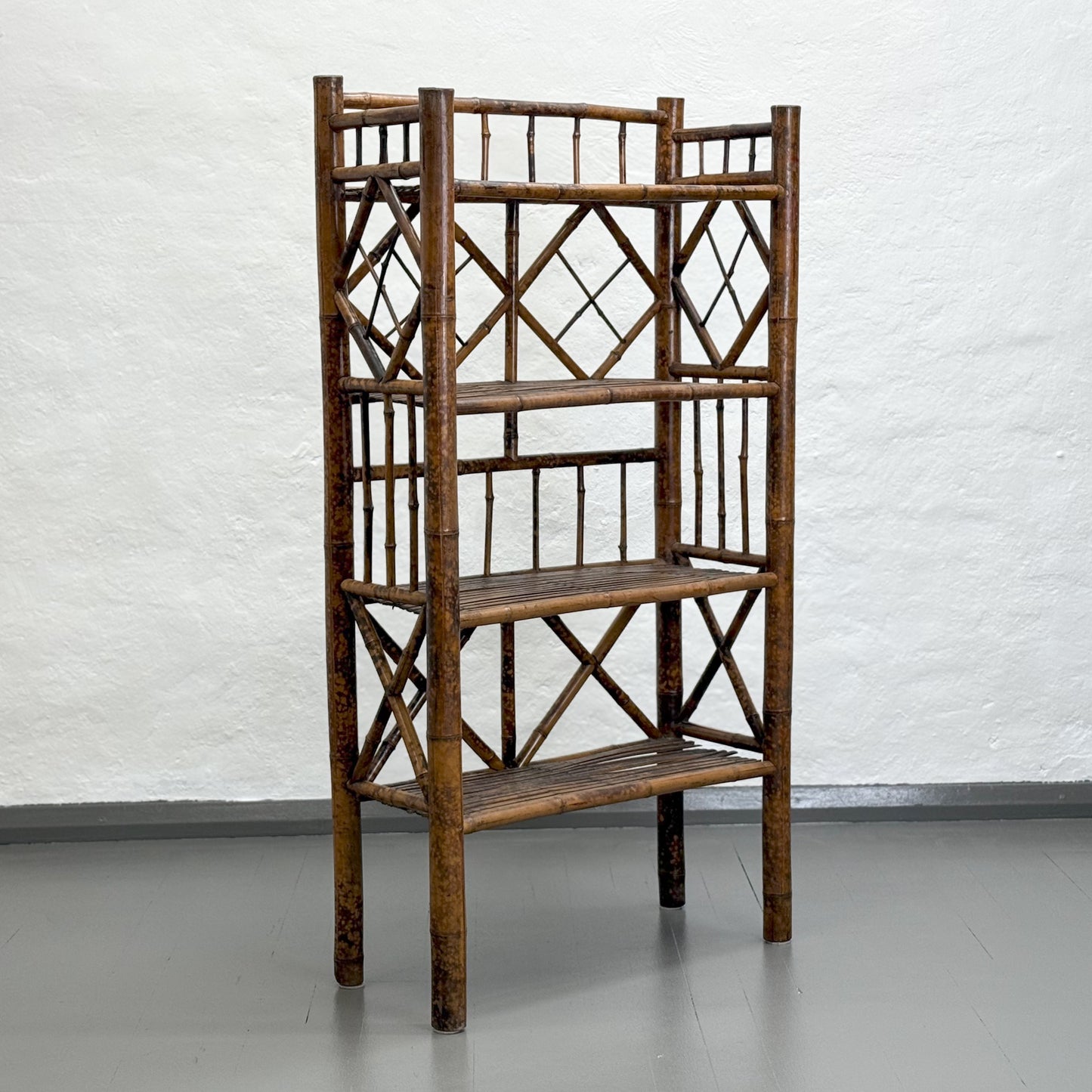 Vintage Bamboo Shelves