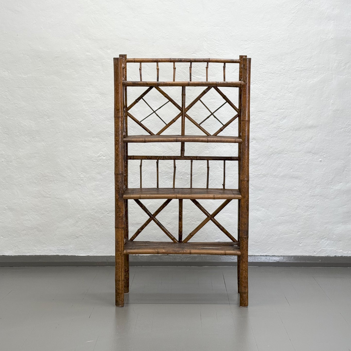 Vintage Bamboo Shelves
