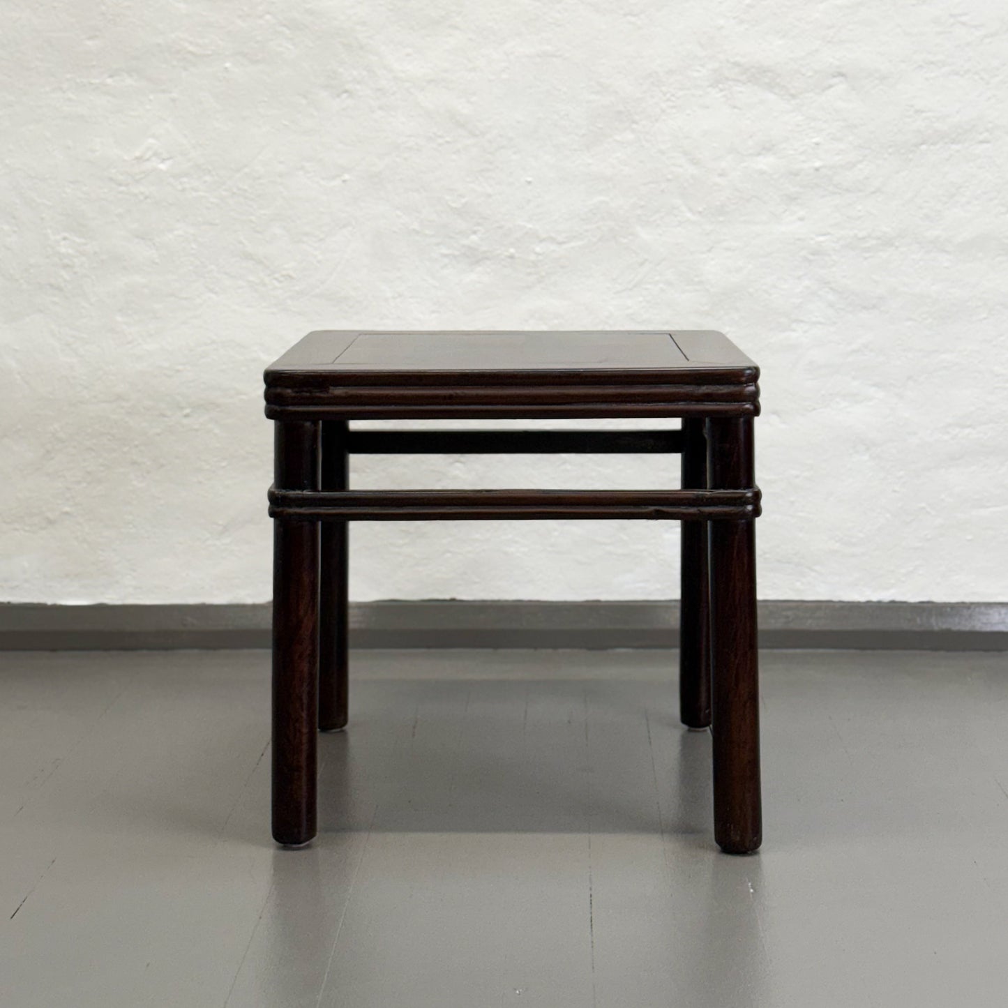 Vintage Hebei Elm Side Table