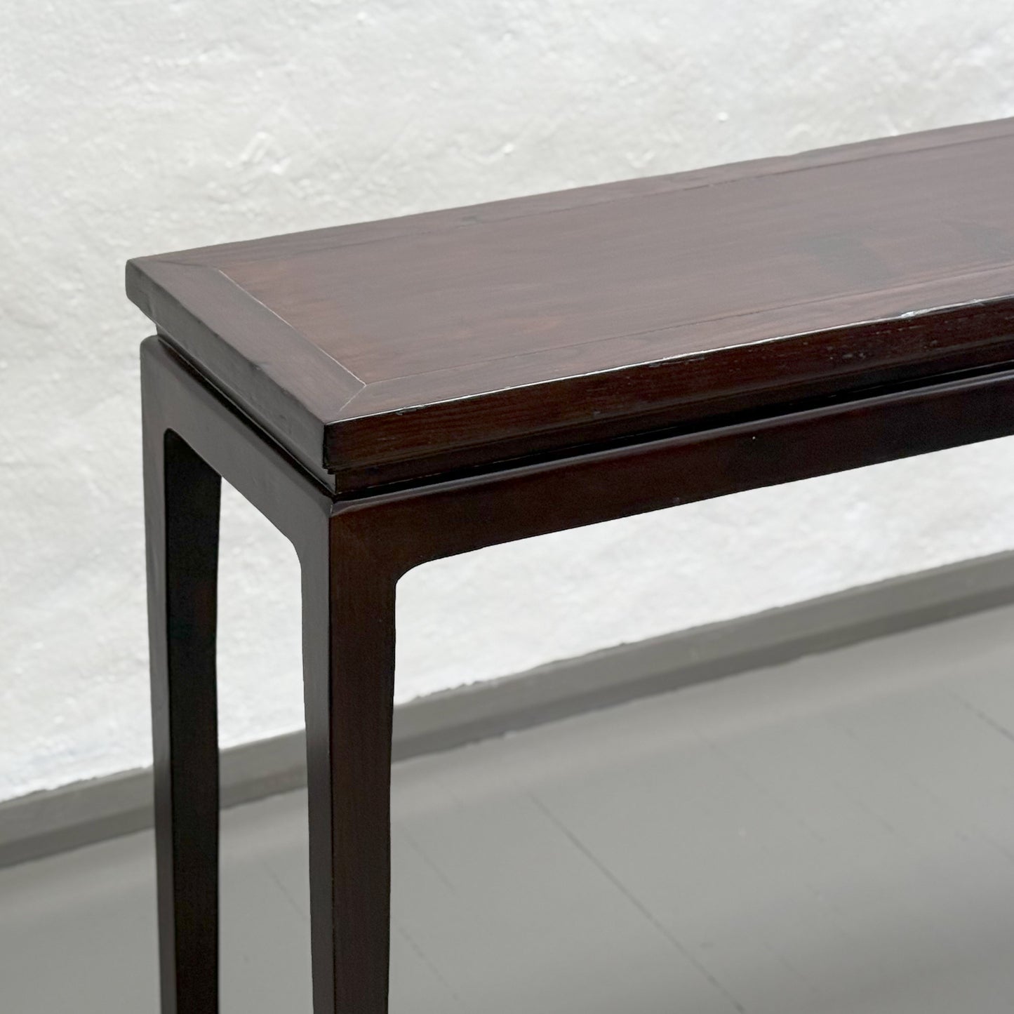 Vintage Waisted Elm Console