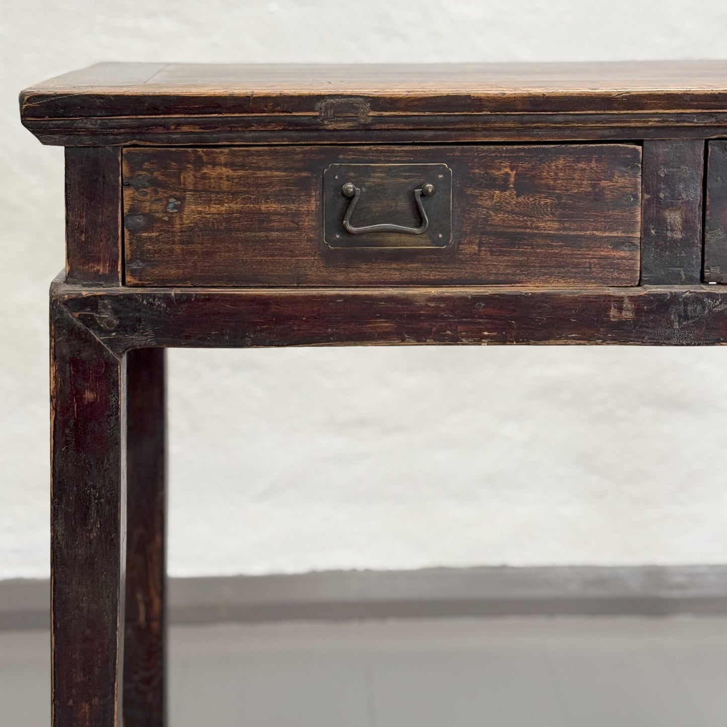 Antique 2 Drawer Table