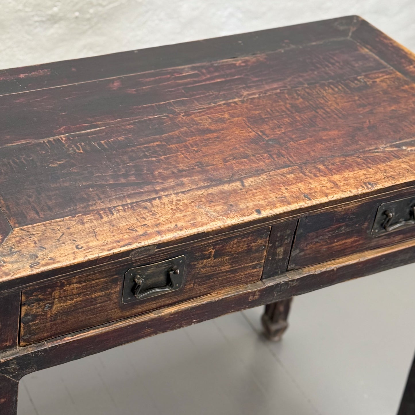 Antique 2 Drawer Table