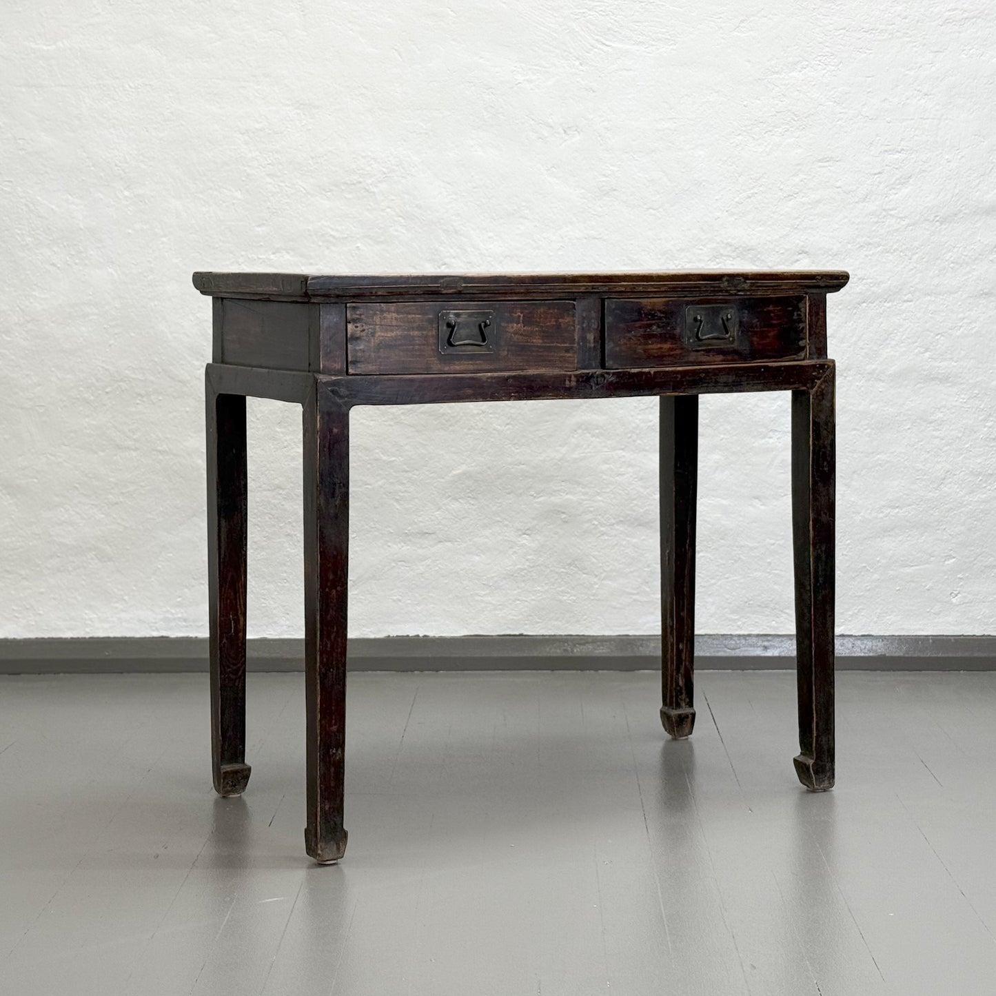 Antique 2 Drawer Table