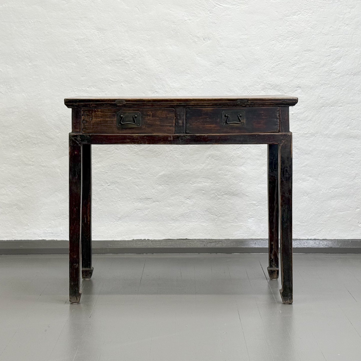Antique 2 Drawer Table