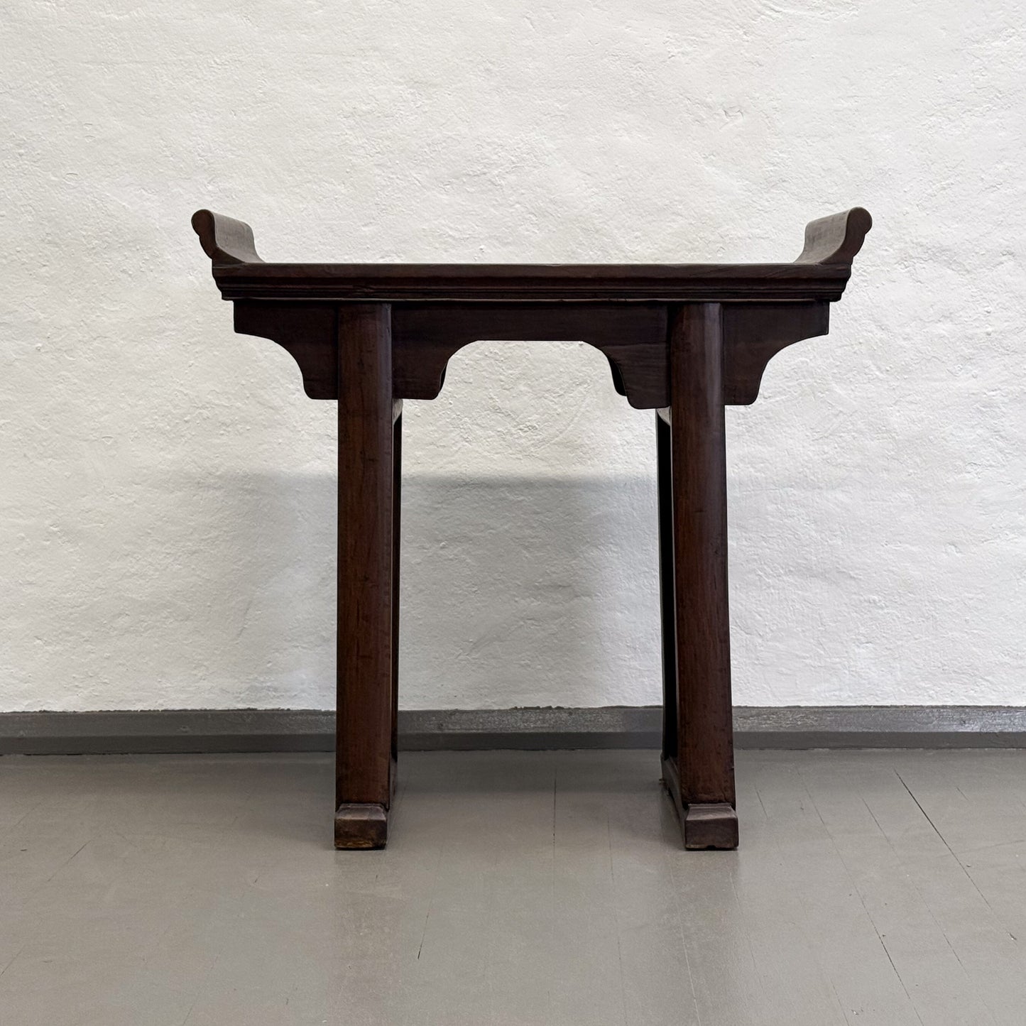 Small Vintage Elm Altar Table
