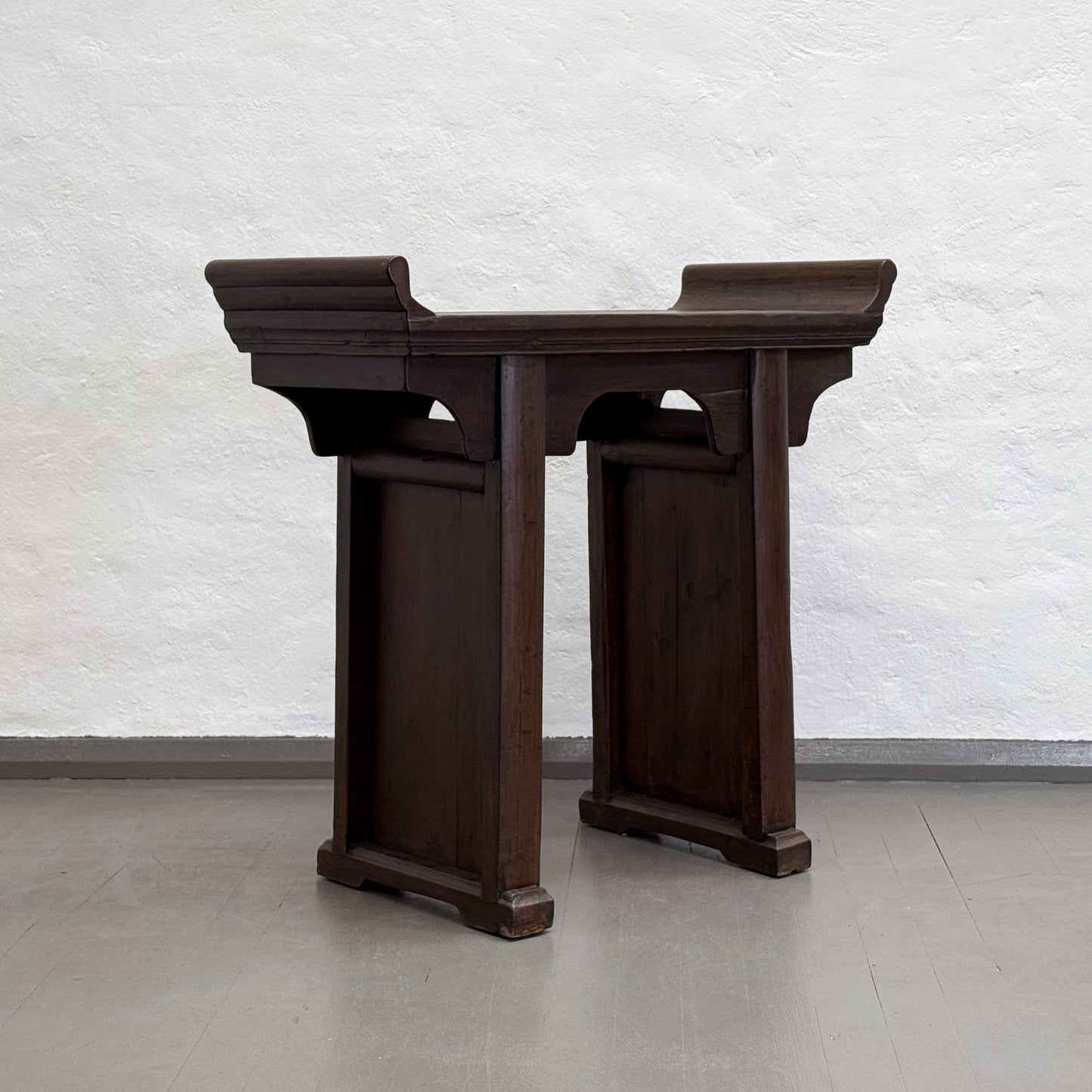 Small Vintage Elm Altar Table