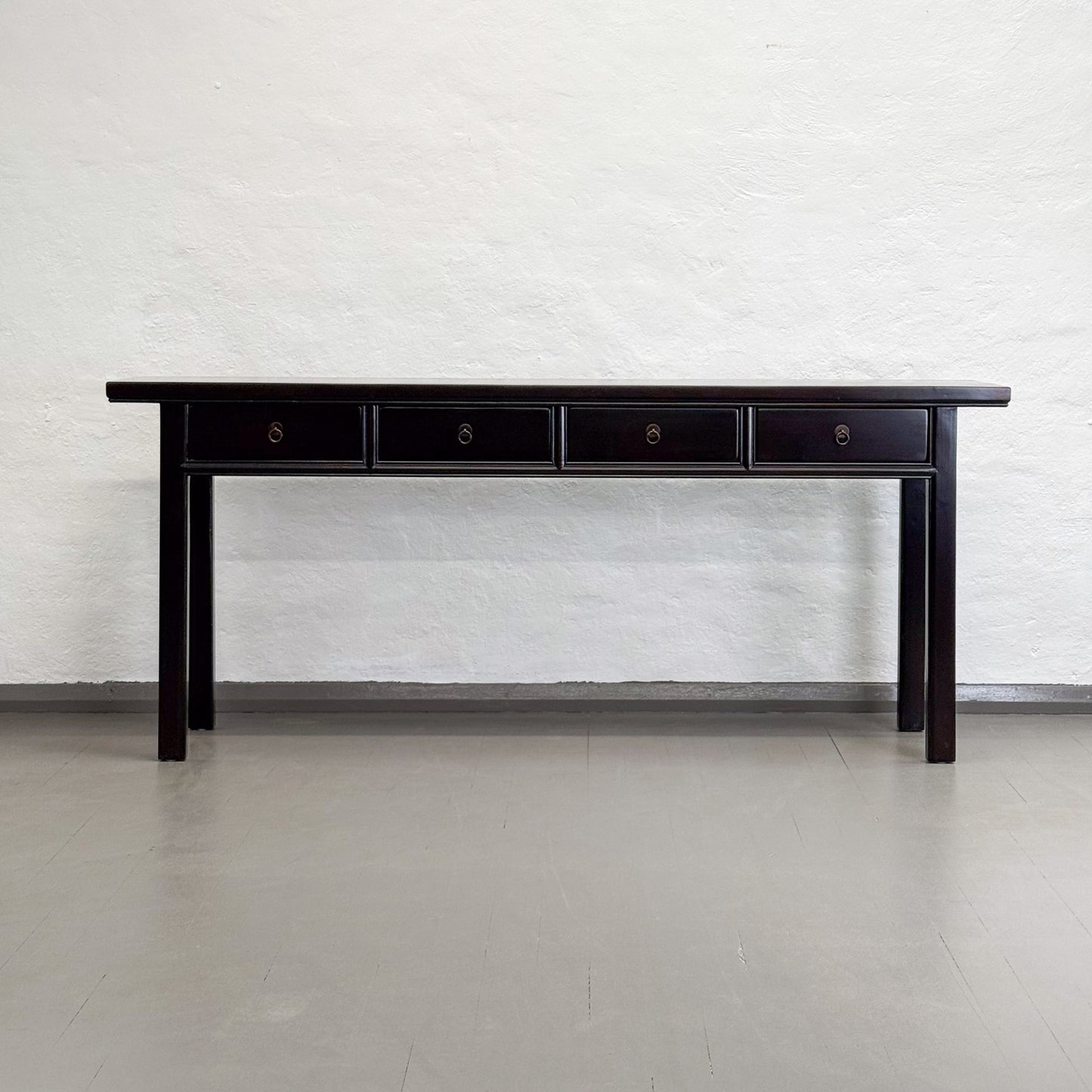 Simple 4 Drawer Console