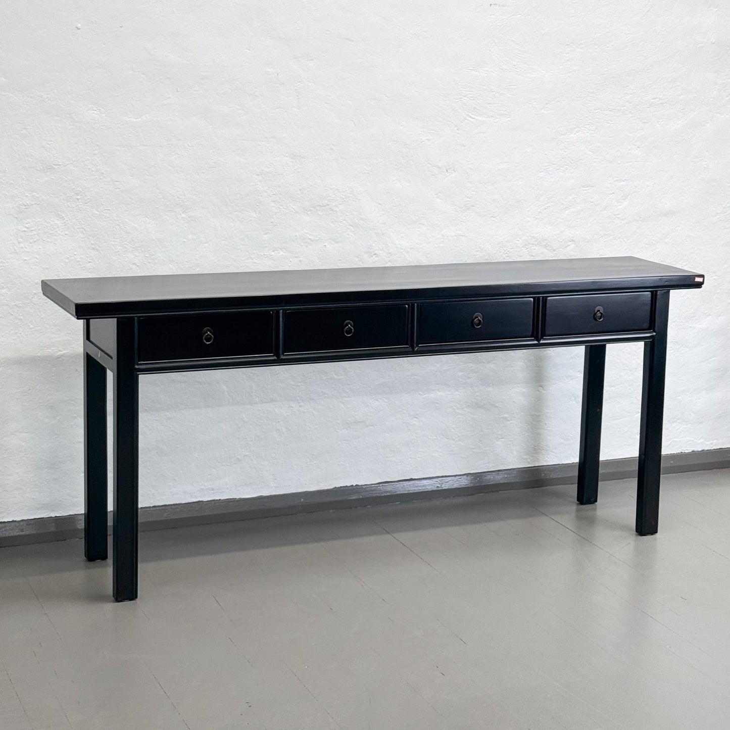 Simple 4 Drawer Console