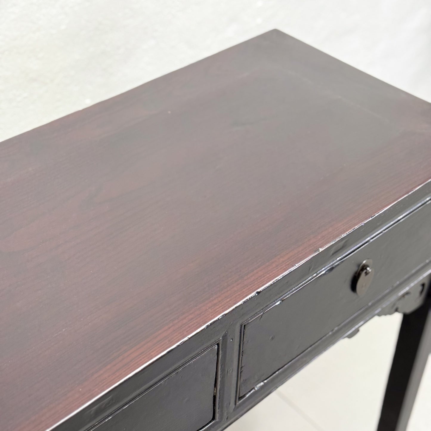 Vintage 2 Drawer Desk with Frieze