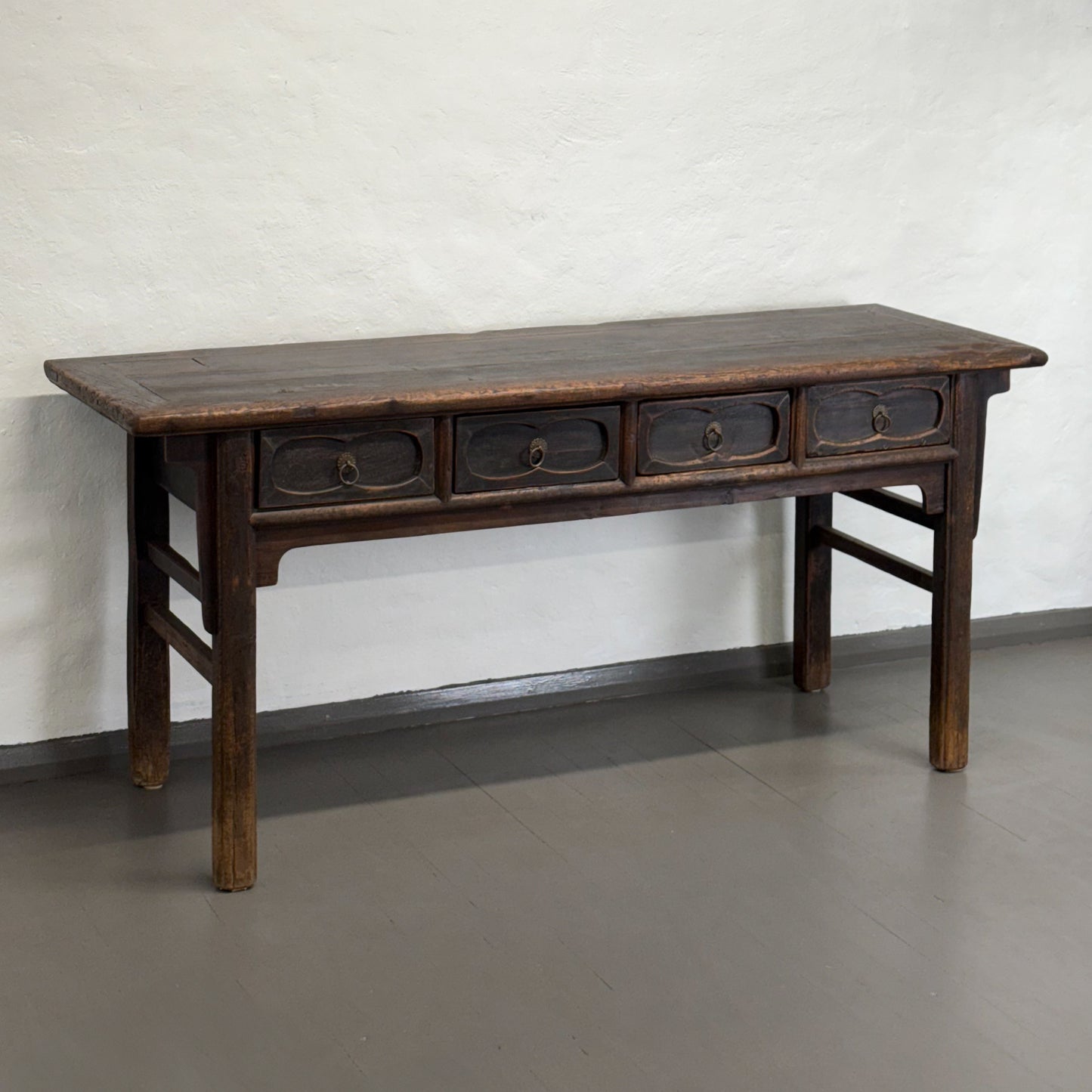 Antique 4 Drawer Shanxi Table