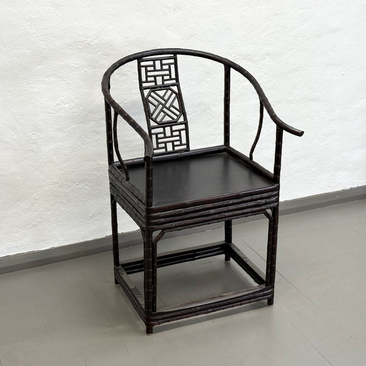 Vintage Shanxi Bamboo Chair