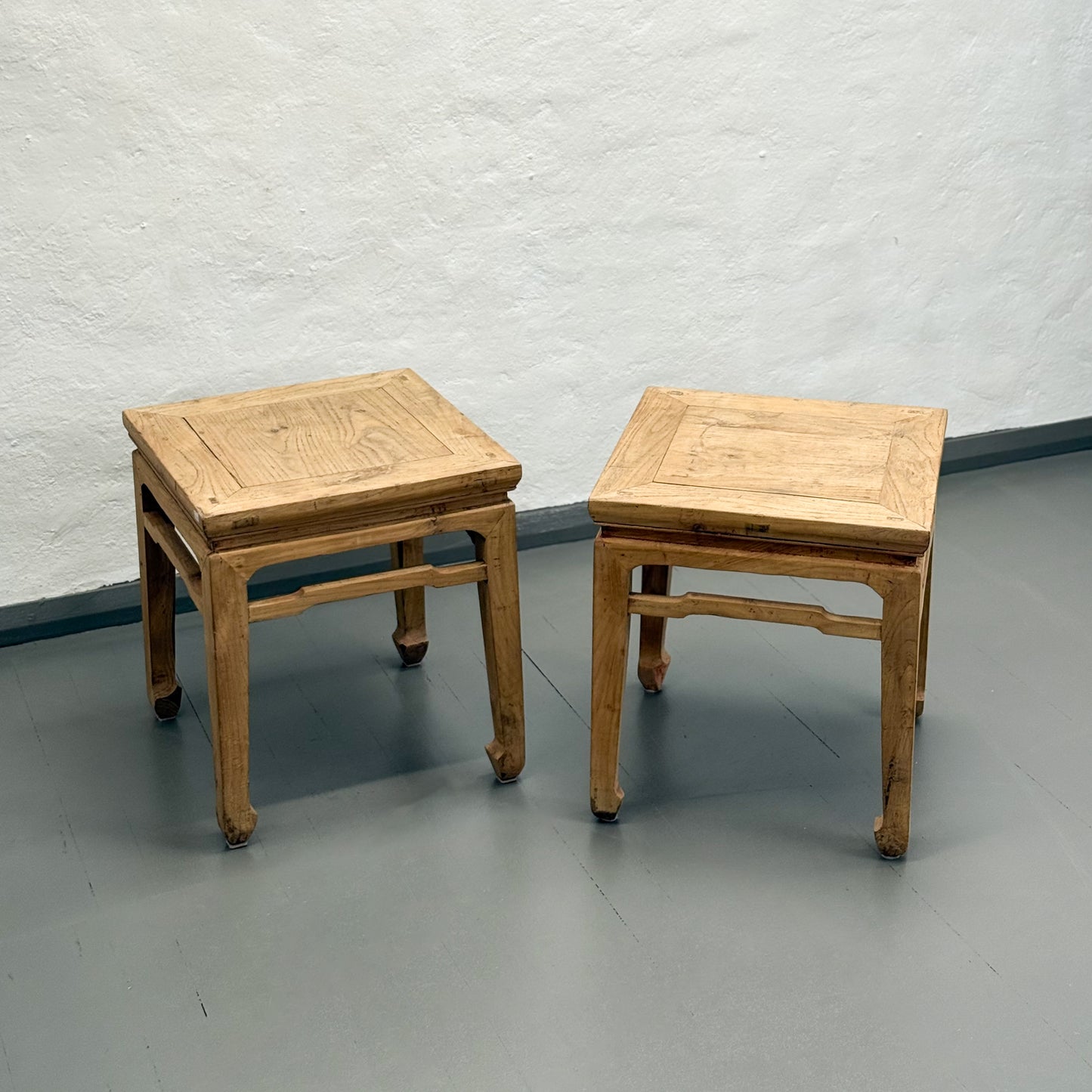 Raw Elm Side Table