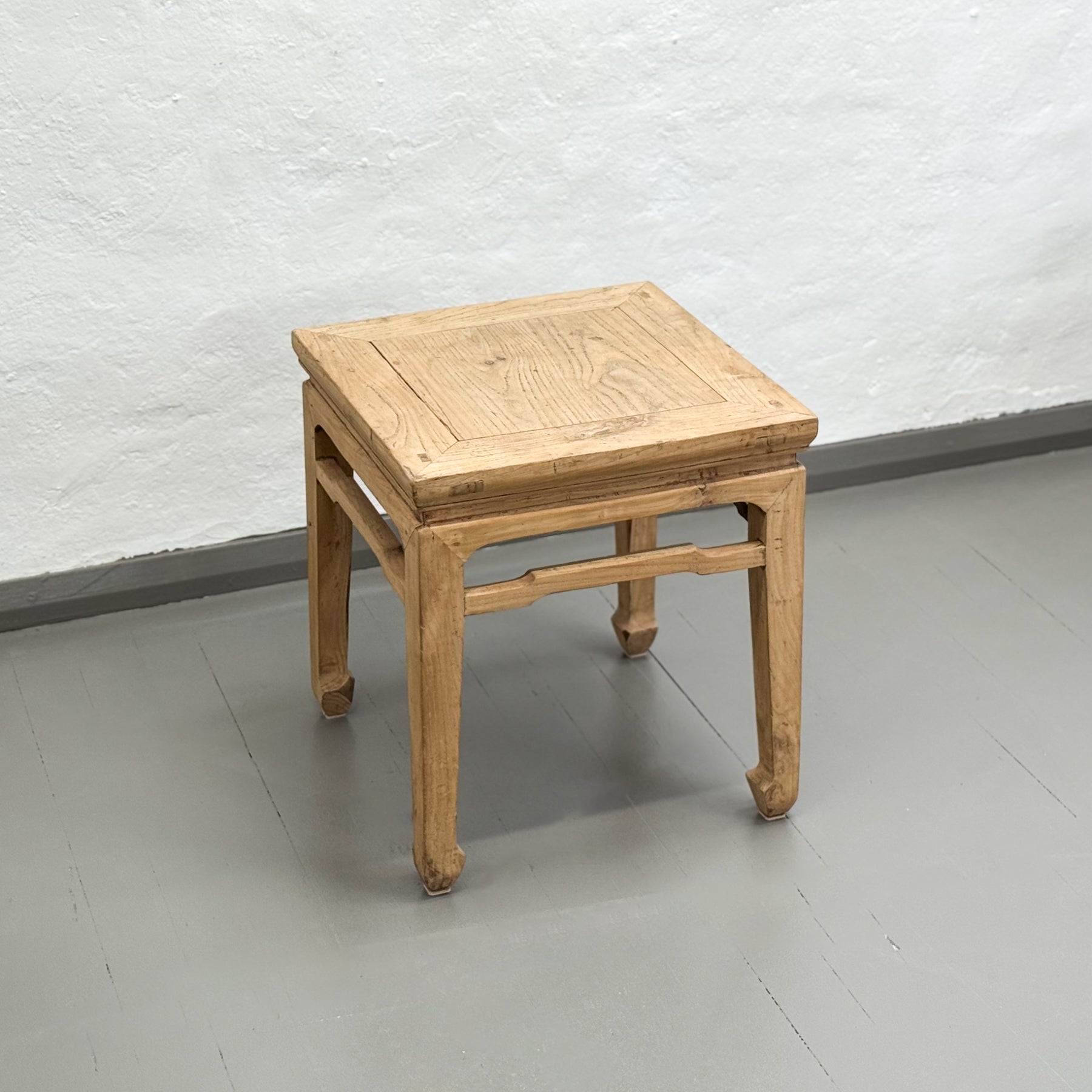Raw Elm Side Table