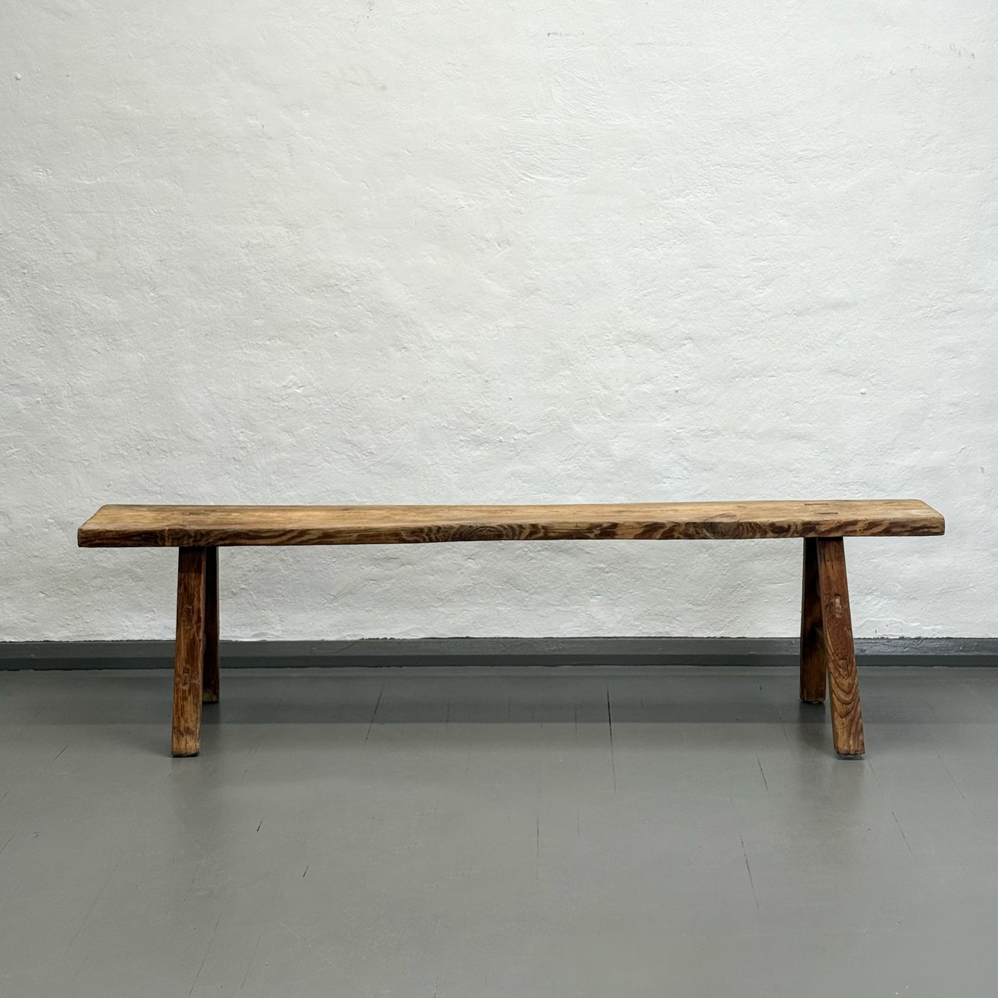 Rustic Elm Bench