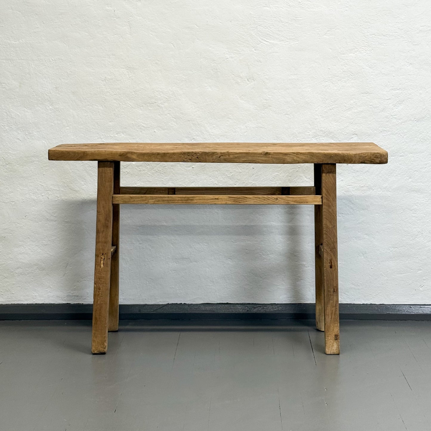 Raw Elm Console Table
