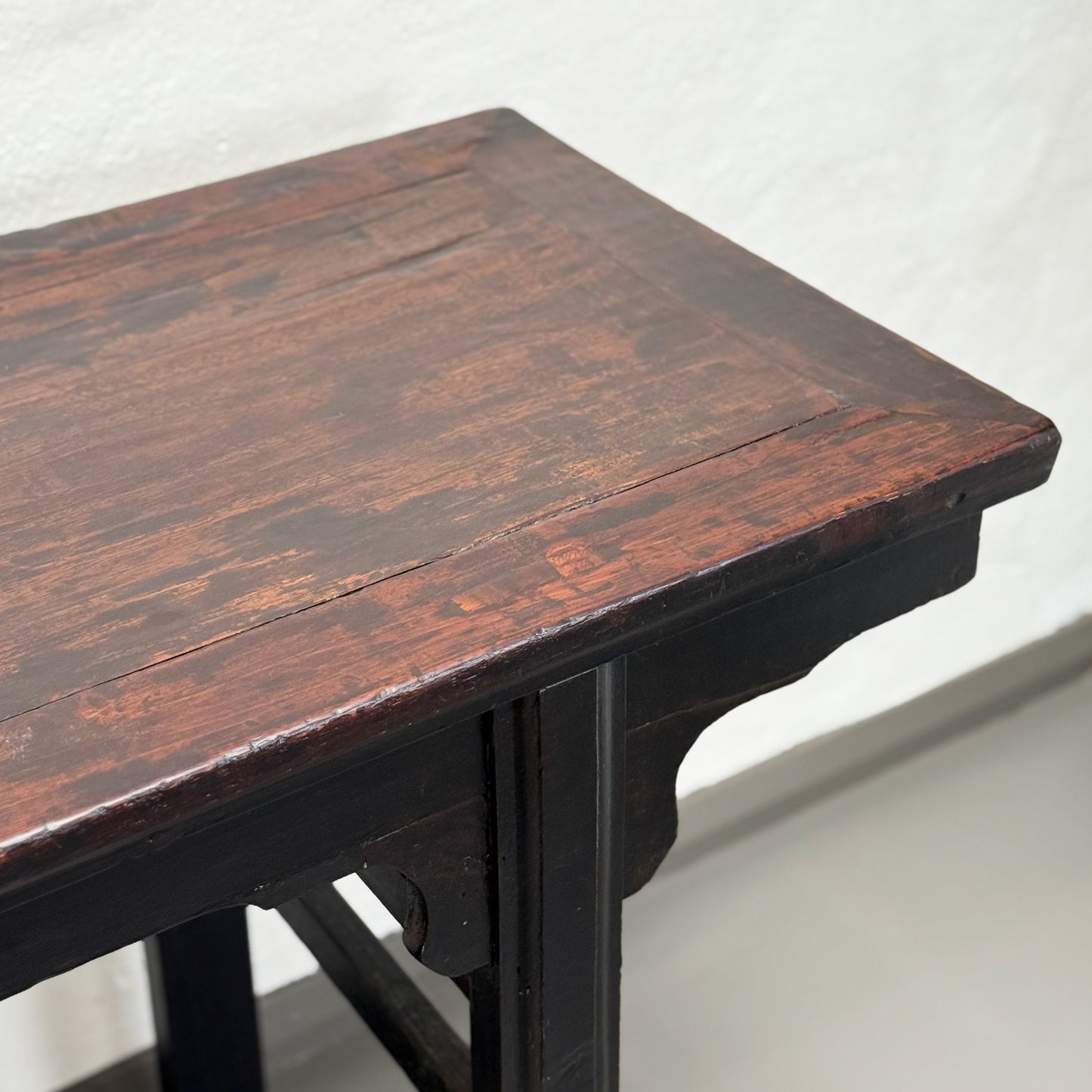 Antique Elm Altar Table