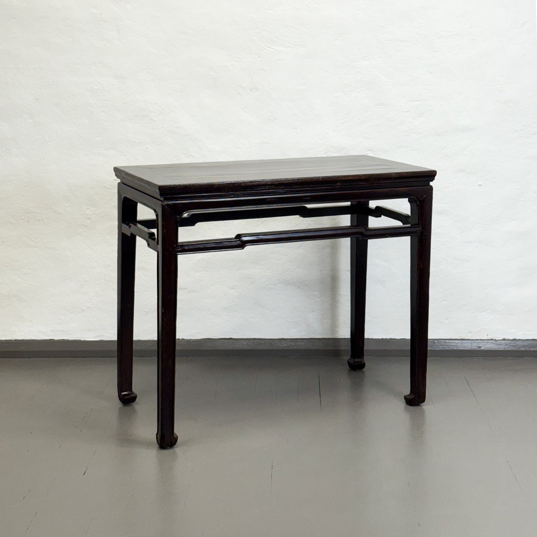 Simple Antique Elm Console