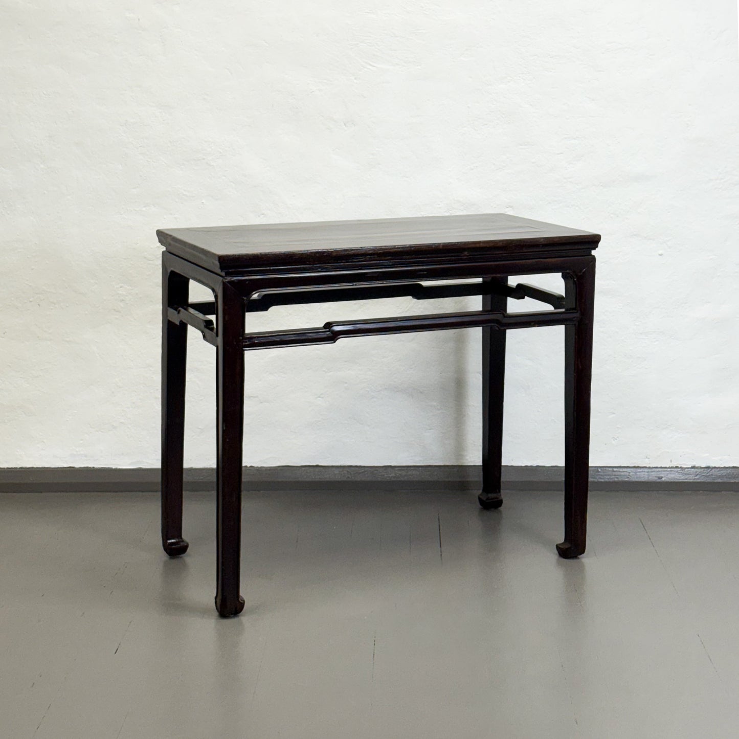 Simple Antique Elm Console