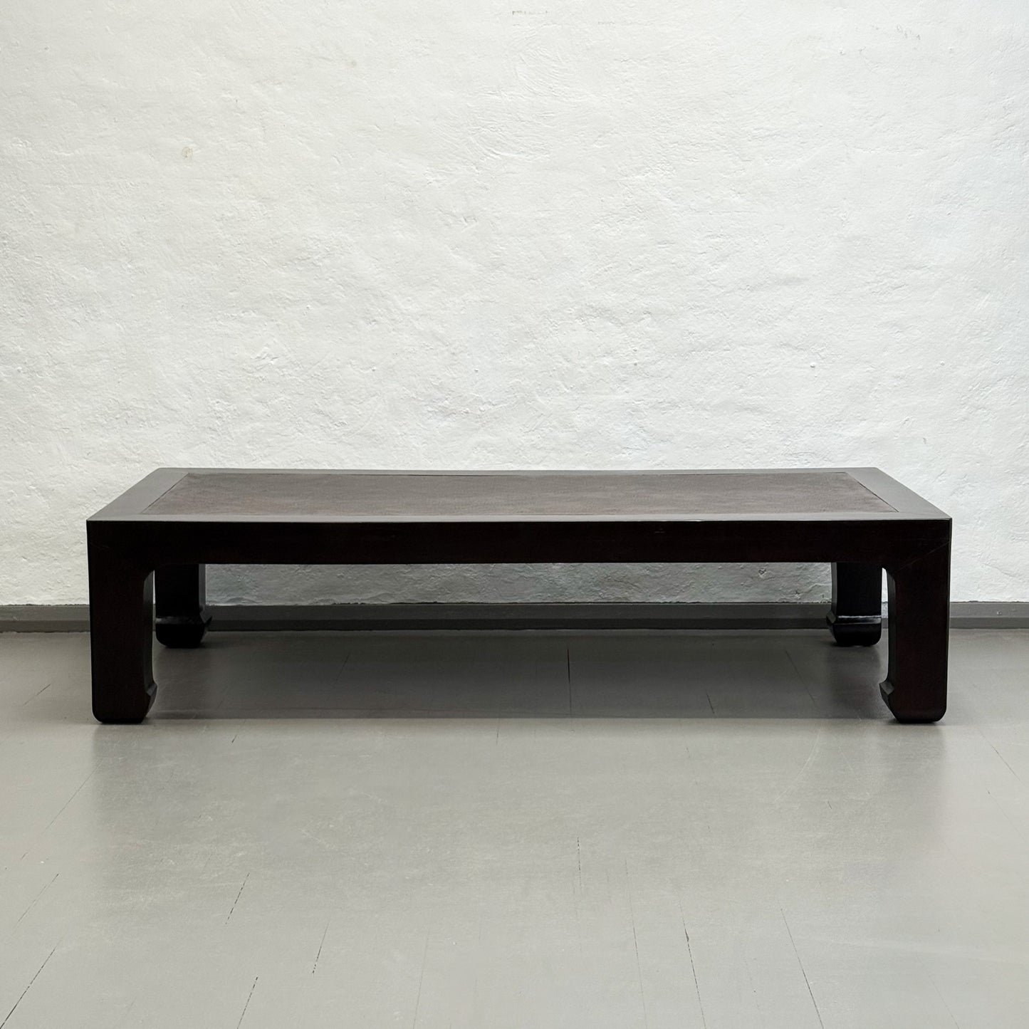 Large Daybed Coffee Table with Rattan