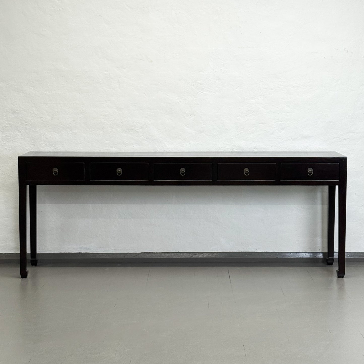 Simple 5 Drawer Console Table
