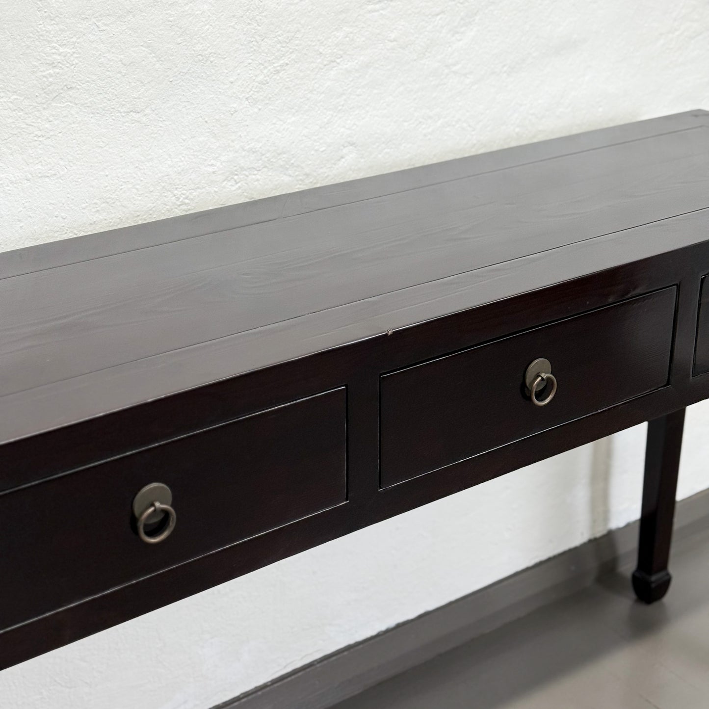 Simple 5 Drawer Console Table