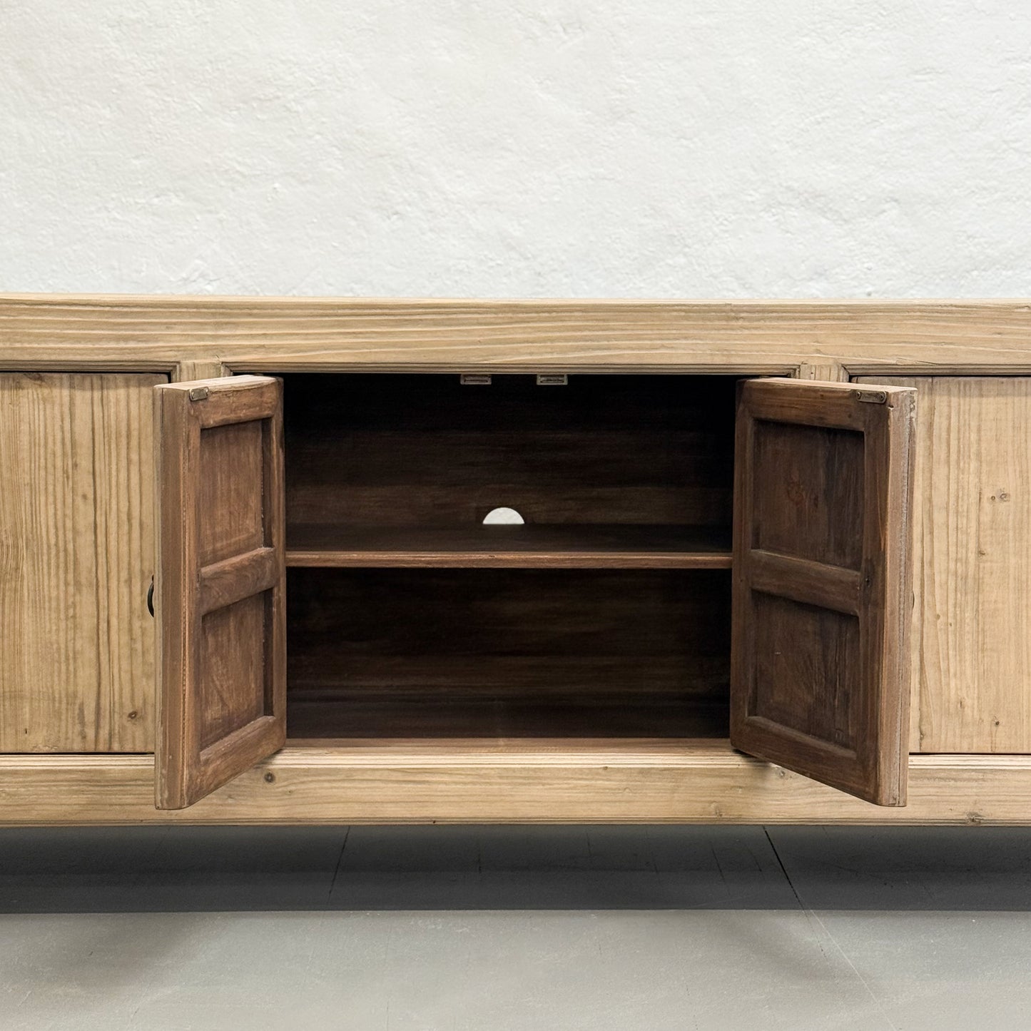 Raw Elm TV Cabinet