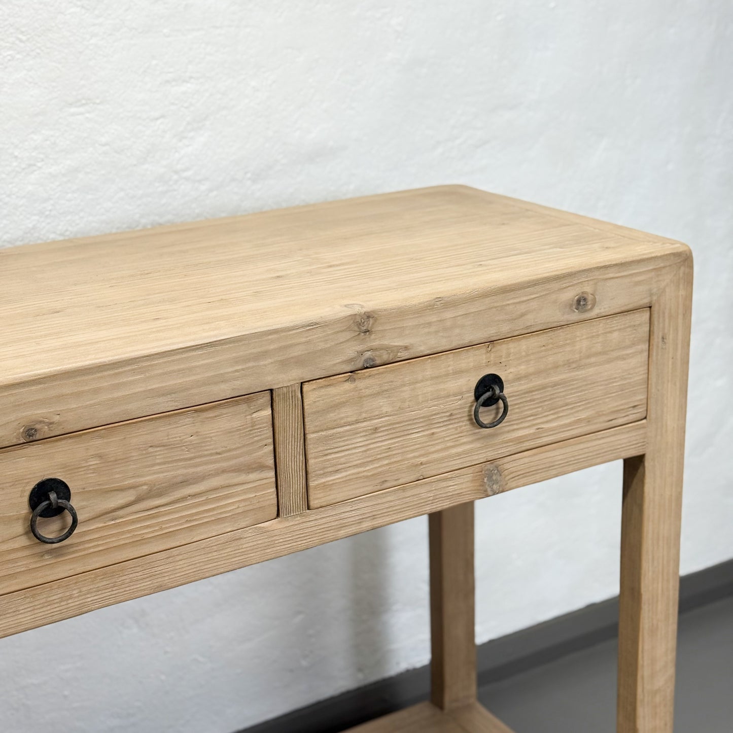 4 Drawer Table with Shelf II