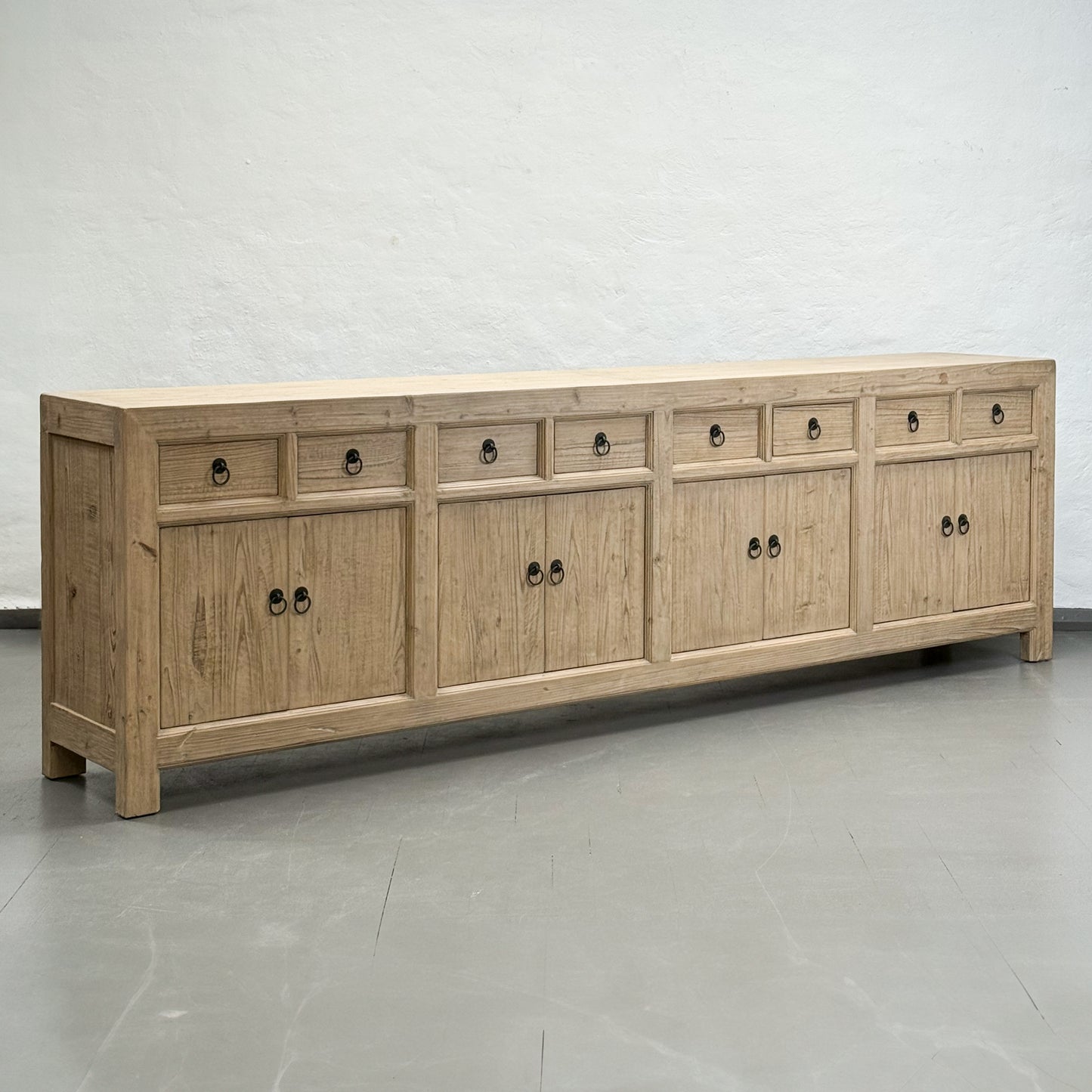 Simple 8 Drawer 8 Door Cabinet