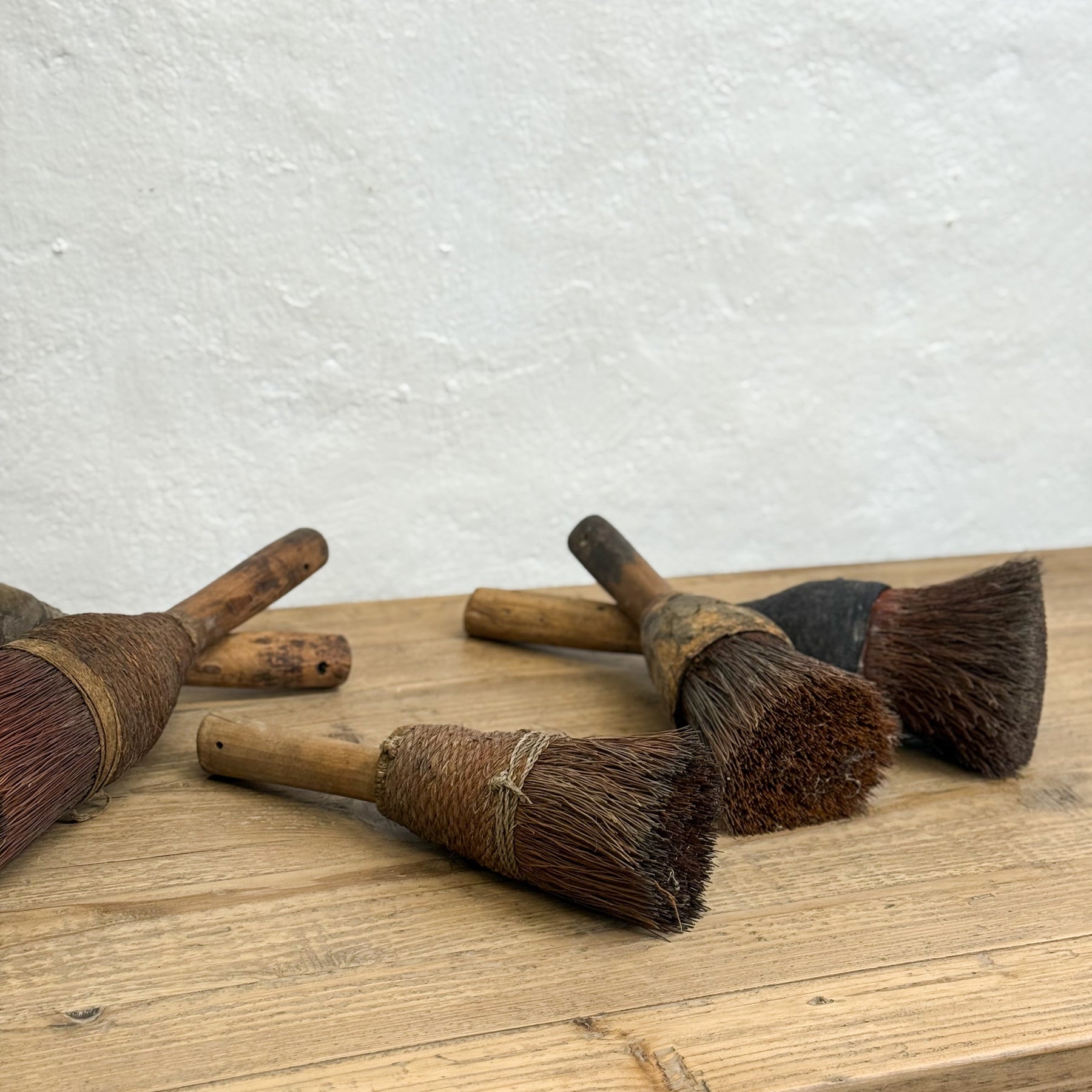 Assorted Vintage Wok Brush