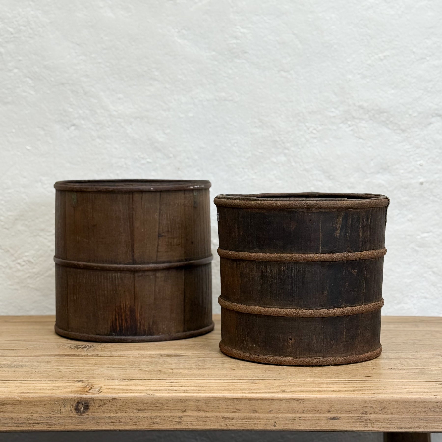 Vintage Storage Buckets