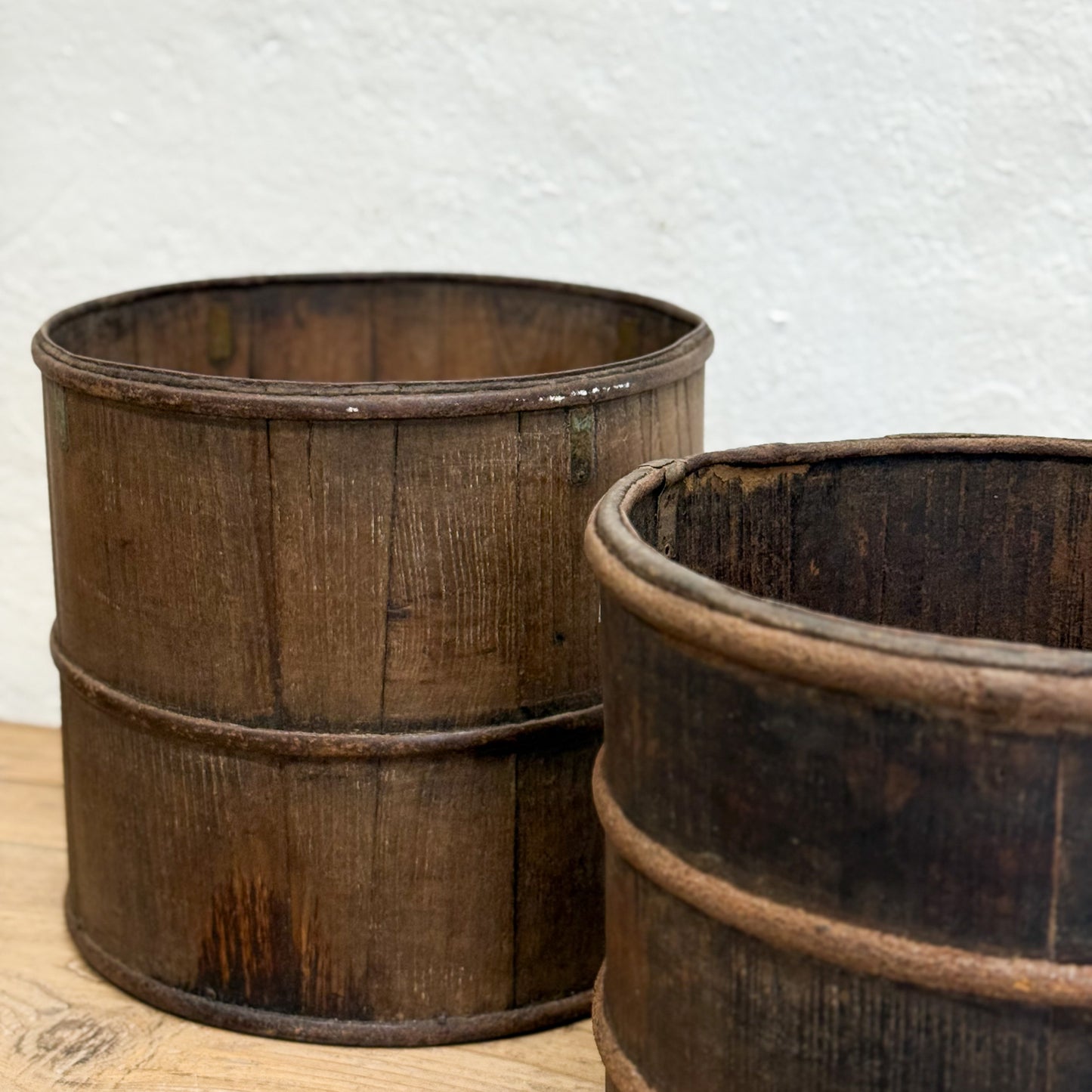 Vintage Storage Buckets