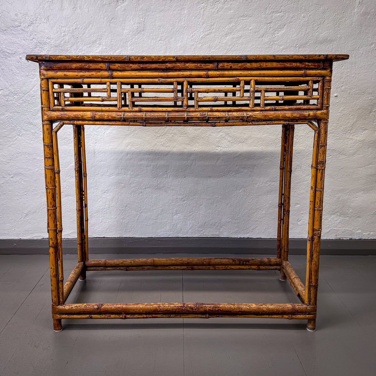 Console Against Window Bamboo Console – Orient House