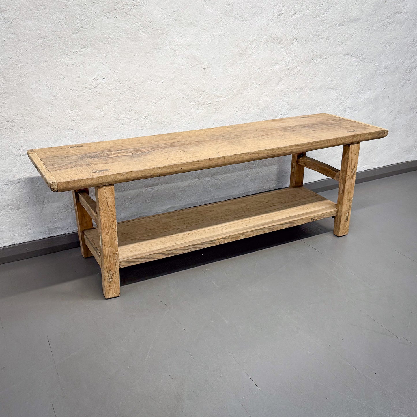 Bench with Shelf