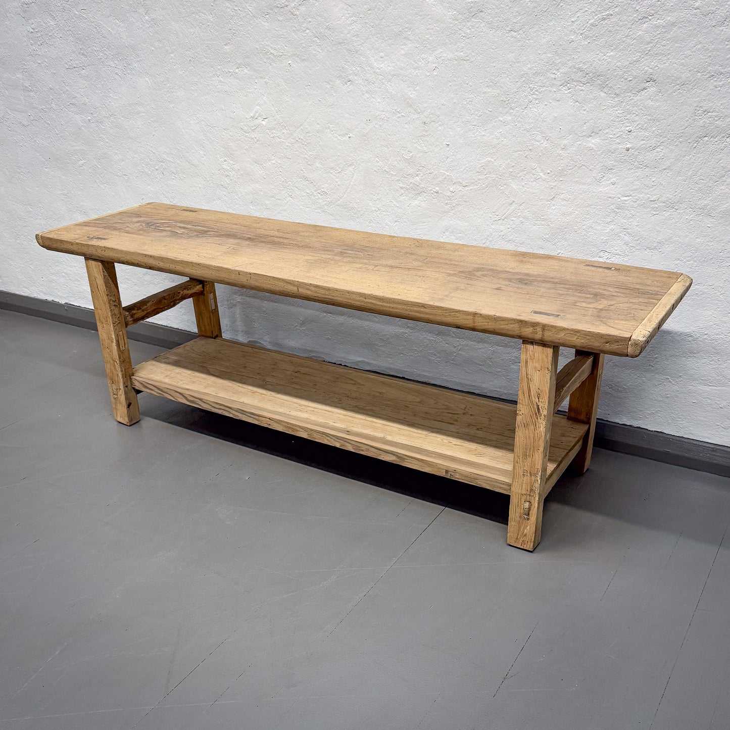 Bench with Shelf