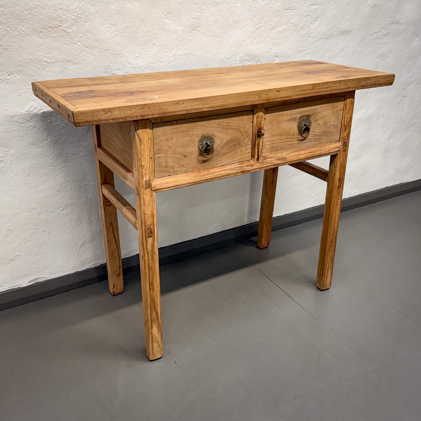 2 Drawer Elm Table II