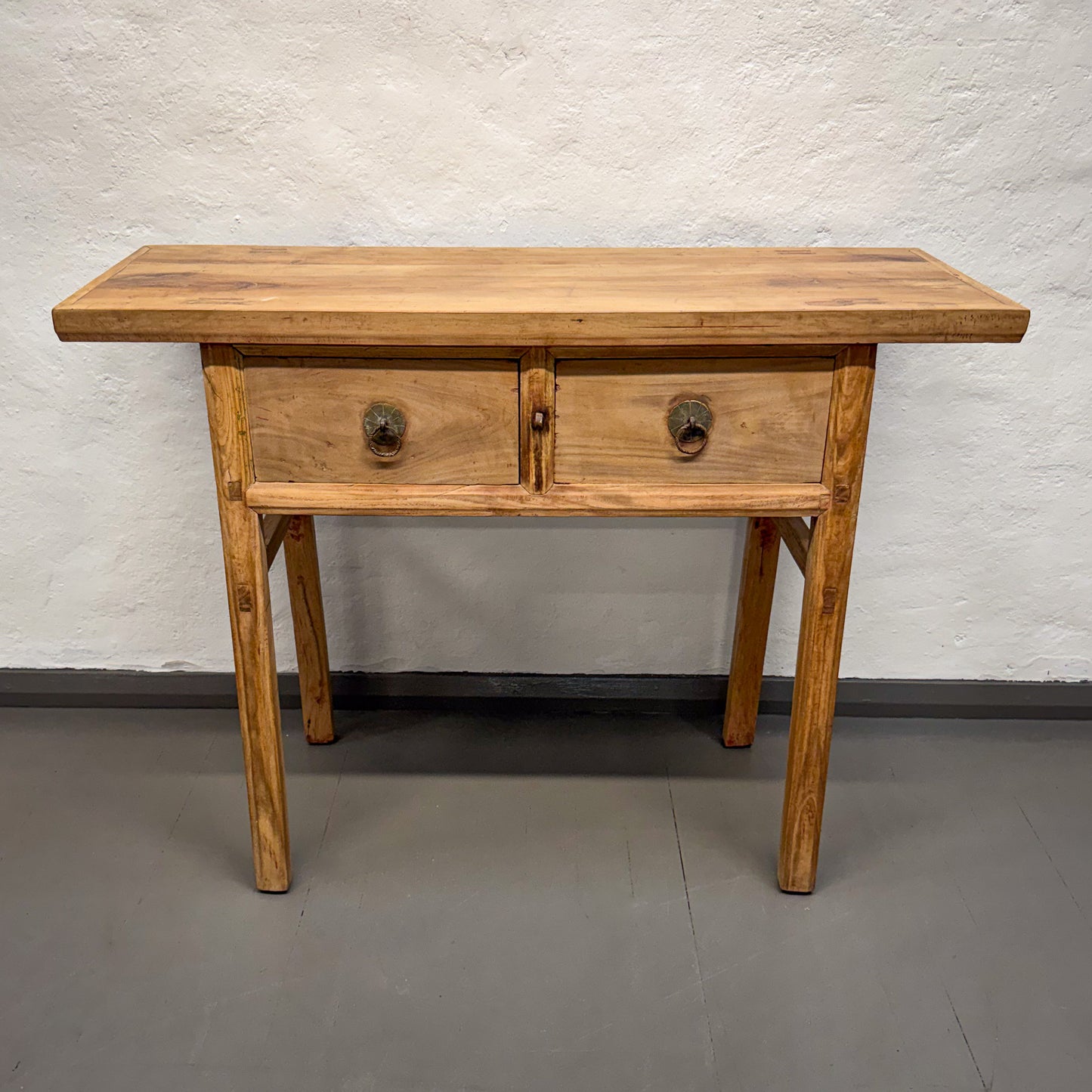 2 Drawer Elm Table II