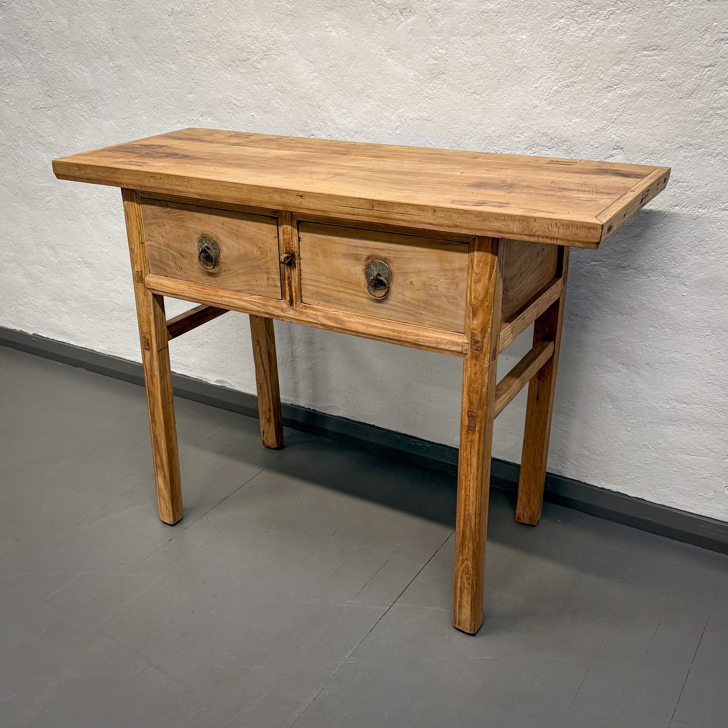 2 Drawer Elm Table II