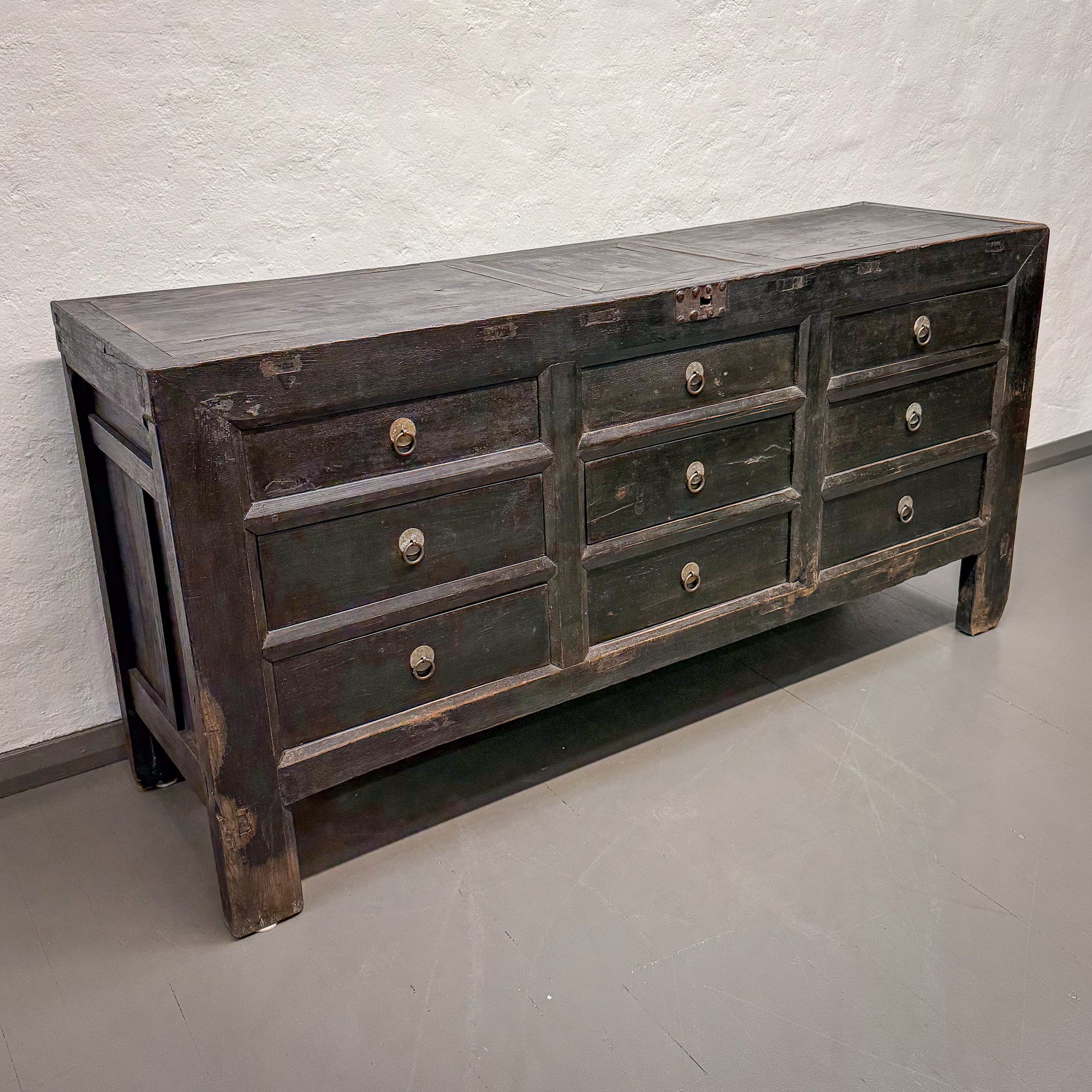 Vintage 9 Drawer Cabinet